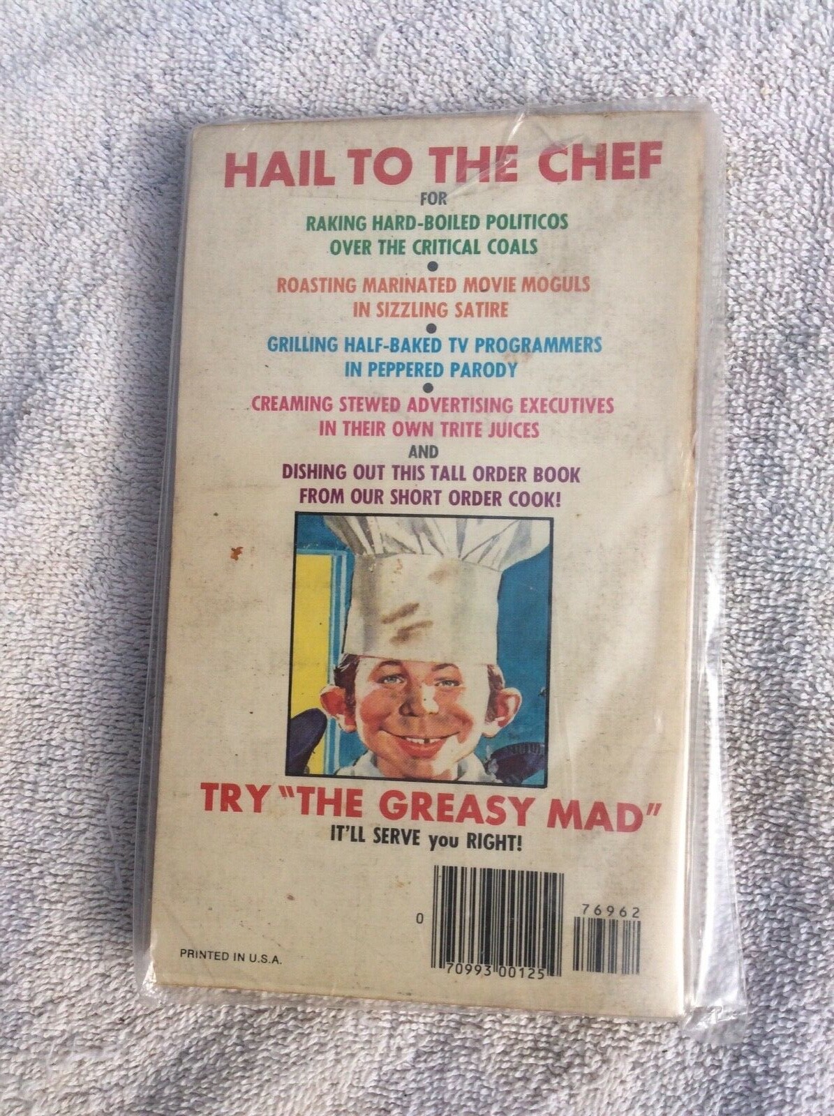 The Greasy MAD – 1st Printing $1.25 76-962 Warner Free Shipping