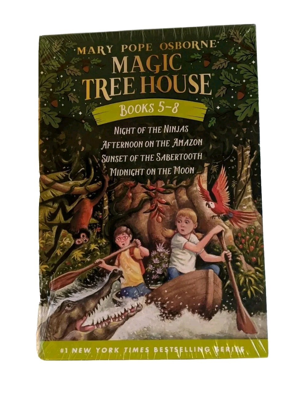 New Magic Tree House Volumes 5-8 Boxed Set By Mary Pope Osborne Sealed Adventure