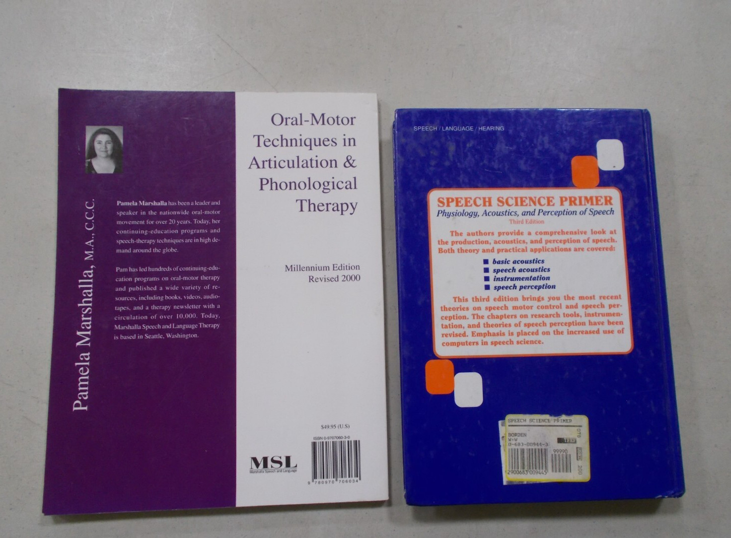 6 SPEECH SCIENCE ORAL-MOTOR TECHNIQUES LANGUAGE DISORDERS CLEFT PALATE