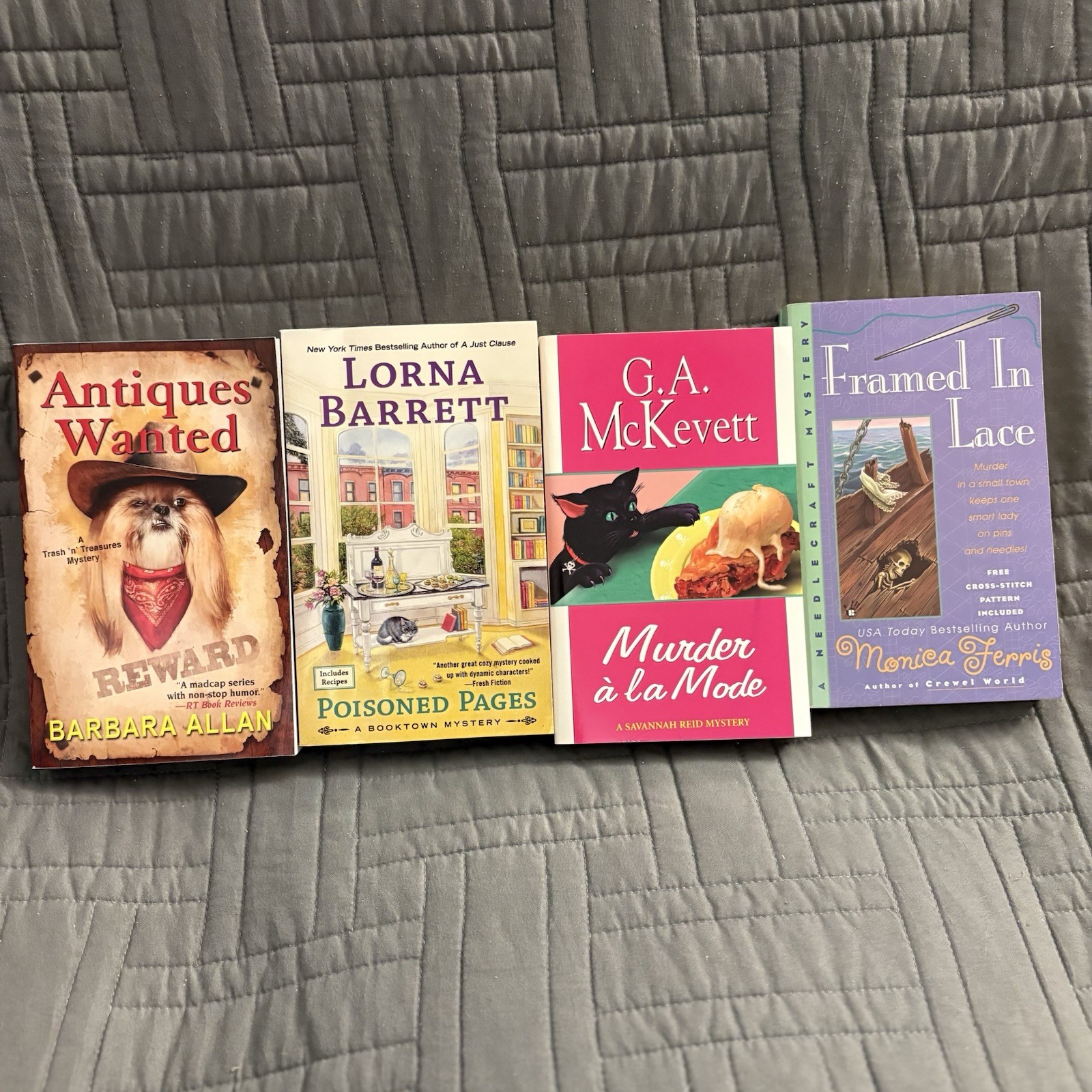 Cozy Mysteries Paperback lot of 20 Books – Mixed Authors