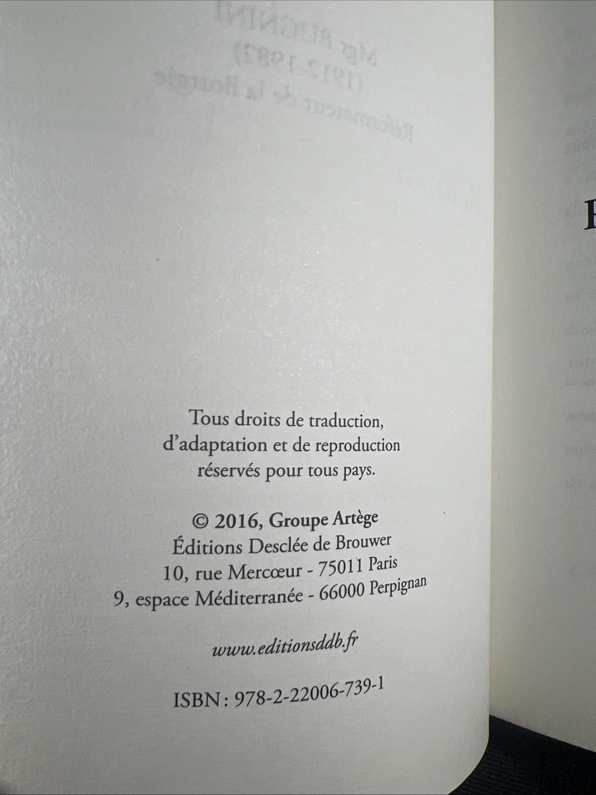 Annibale Bugnini by Yves Chiron (2016 Trade PB, French)
