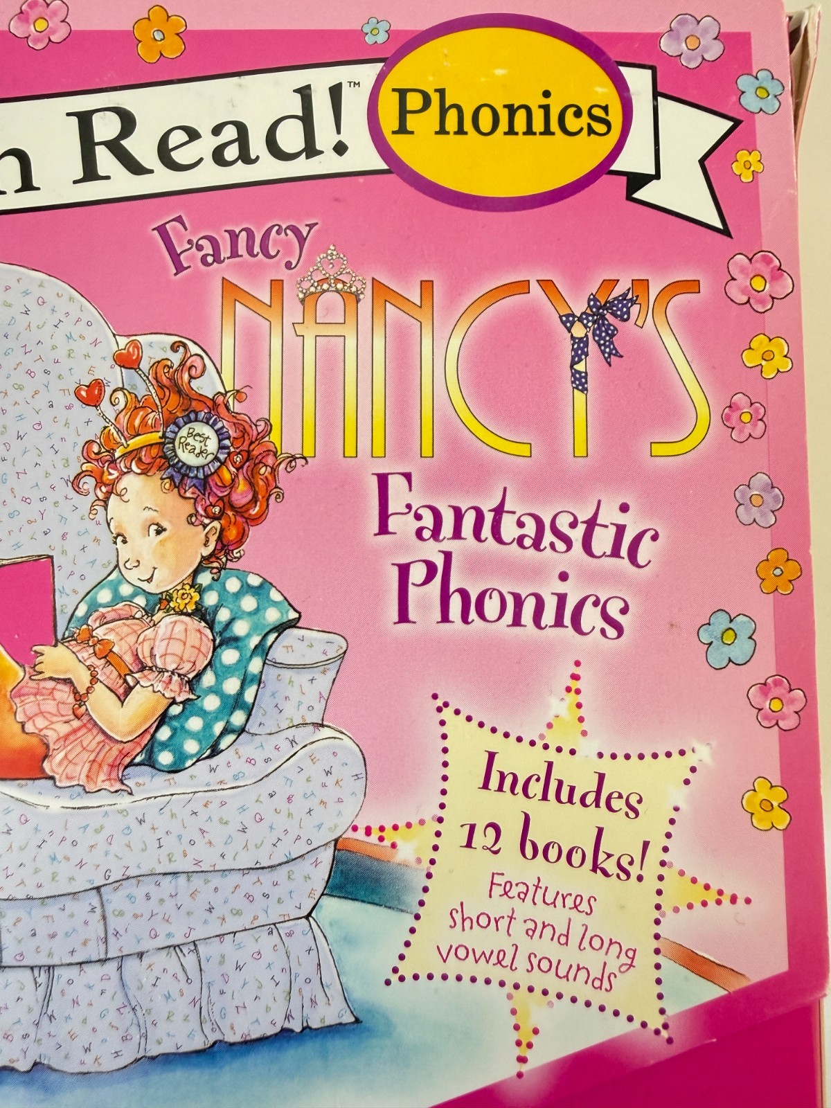 Fancy Nancy Books I Can Read Fantastic Phonics Learn to Read 12 Books Box Set