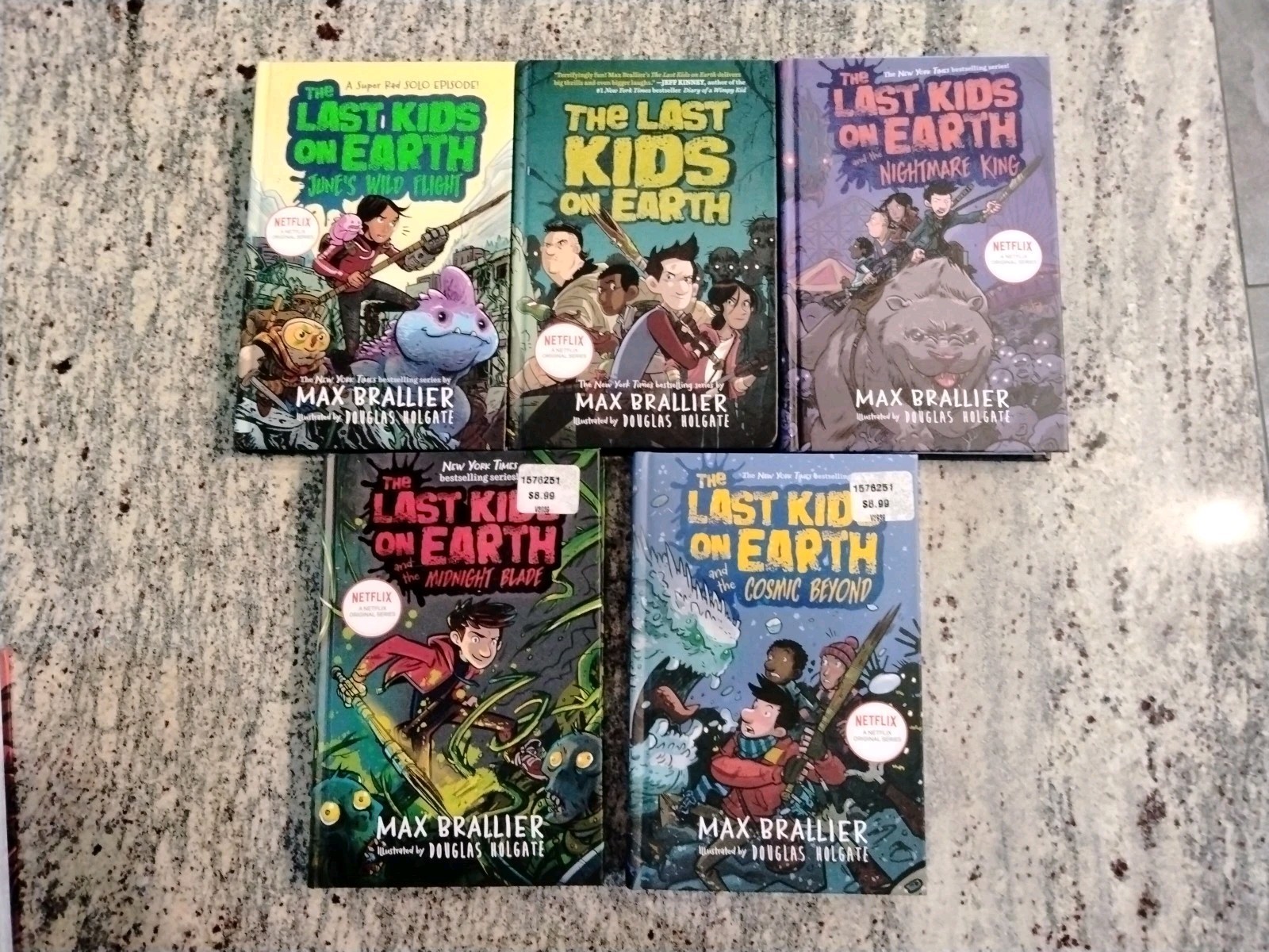 The Last Kids On Earth By Max Brallier Book Lot of 9