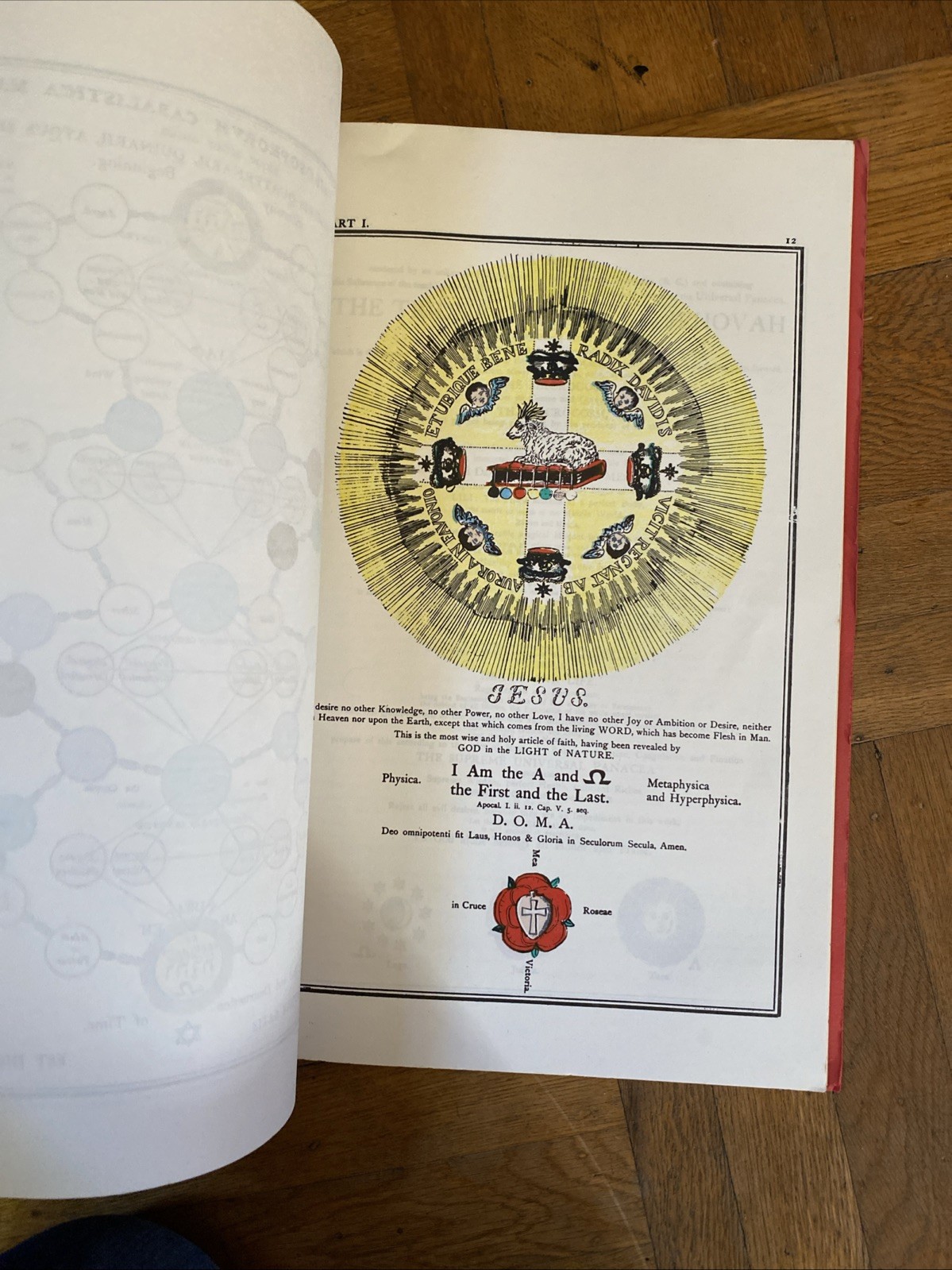 Cosmology Secret Symbols of the Rosicrucians Franz Hartmann Alchemy Cabala 1969