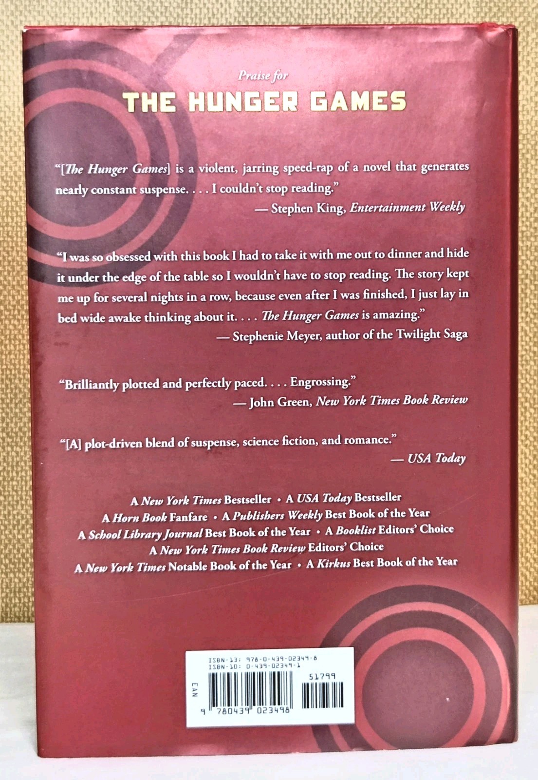 Catching Fire by Suzanne Collins Hardcover First Edition 2009 HC DJ Dust Jacket