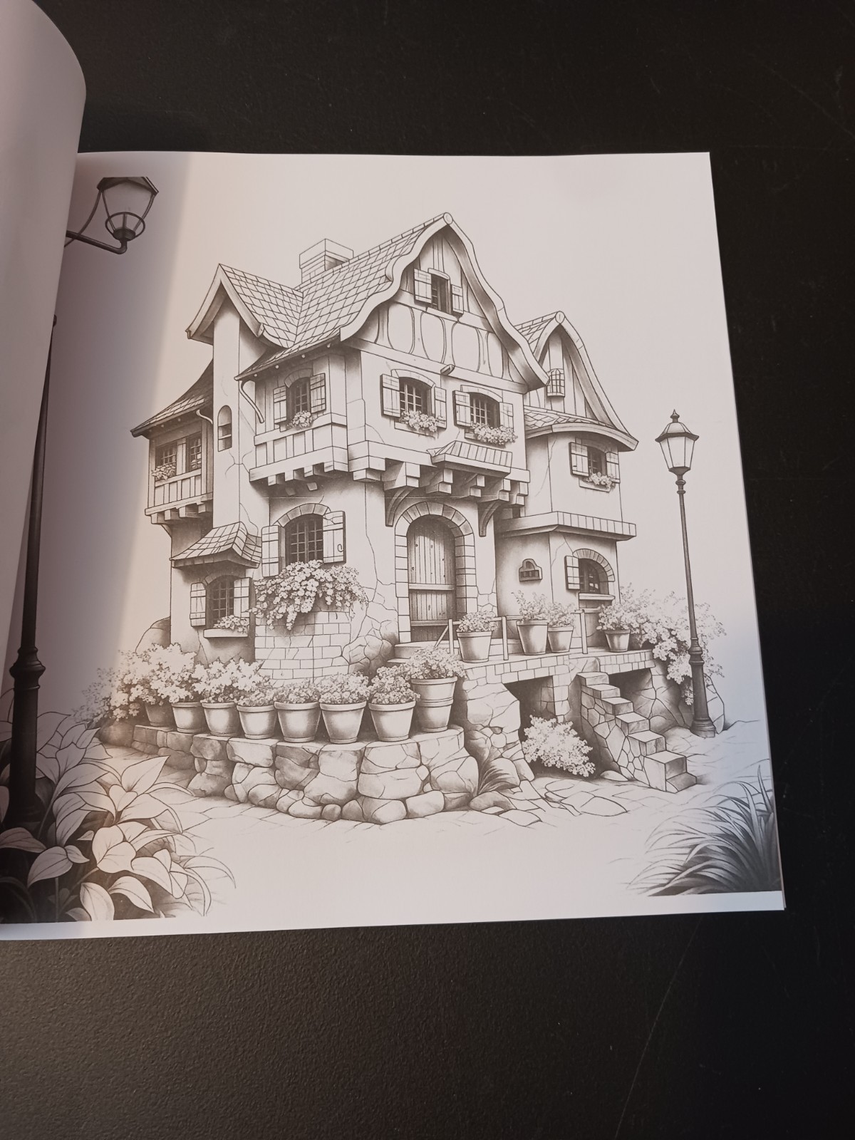 3 New Unbranded Coloring Books 24-28 Pages Each Houses and Desserts
