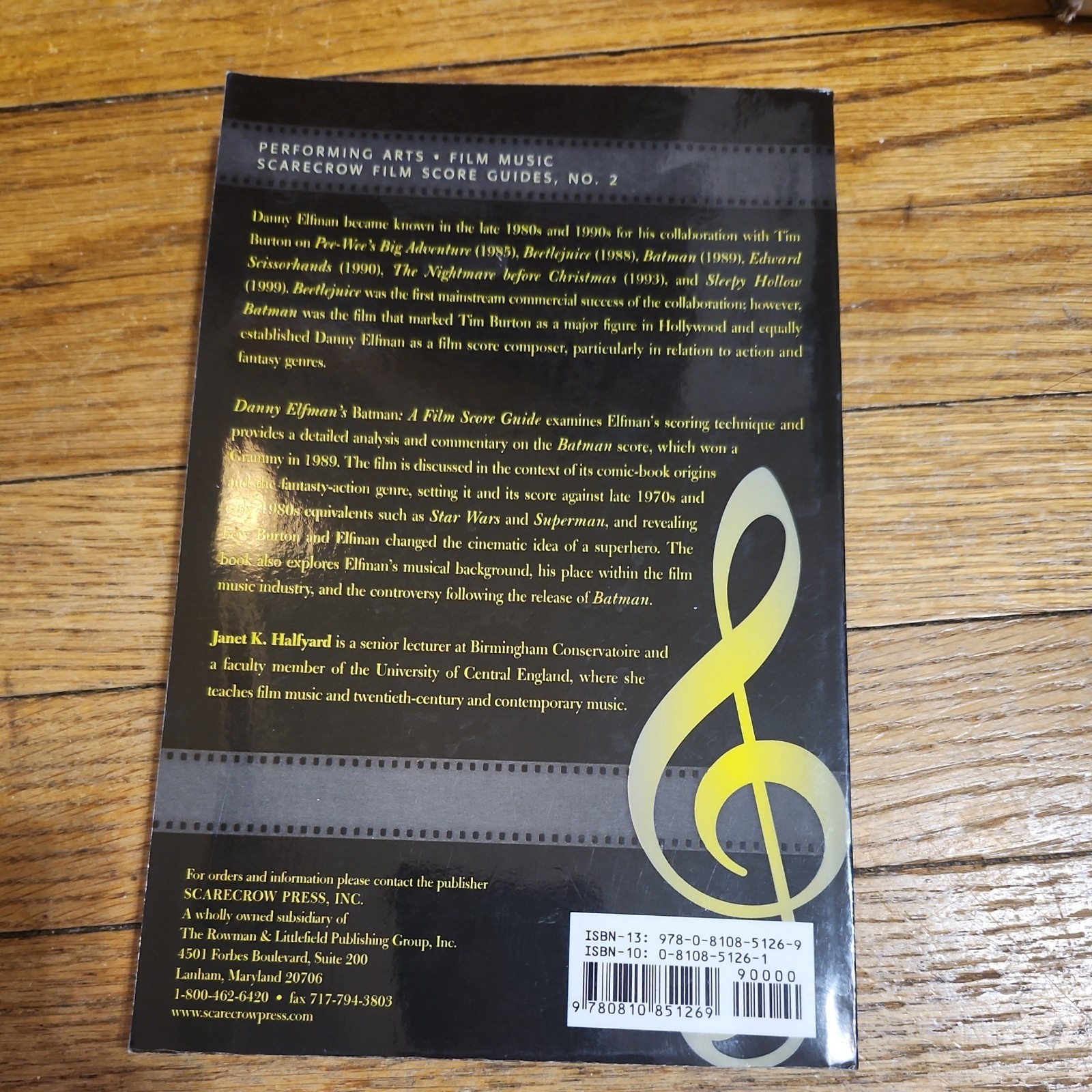Danny Elfman’s Batman: A Film Score Guide (Film Score Guides) by Halfyard