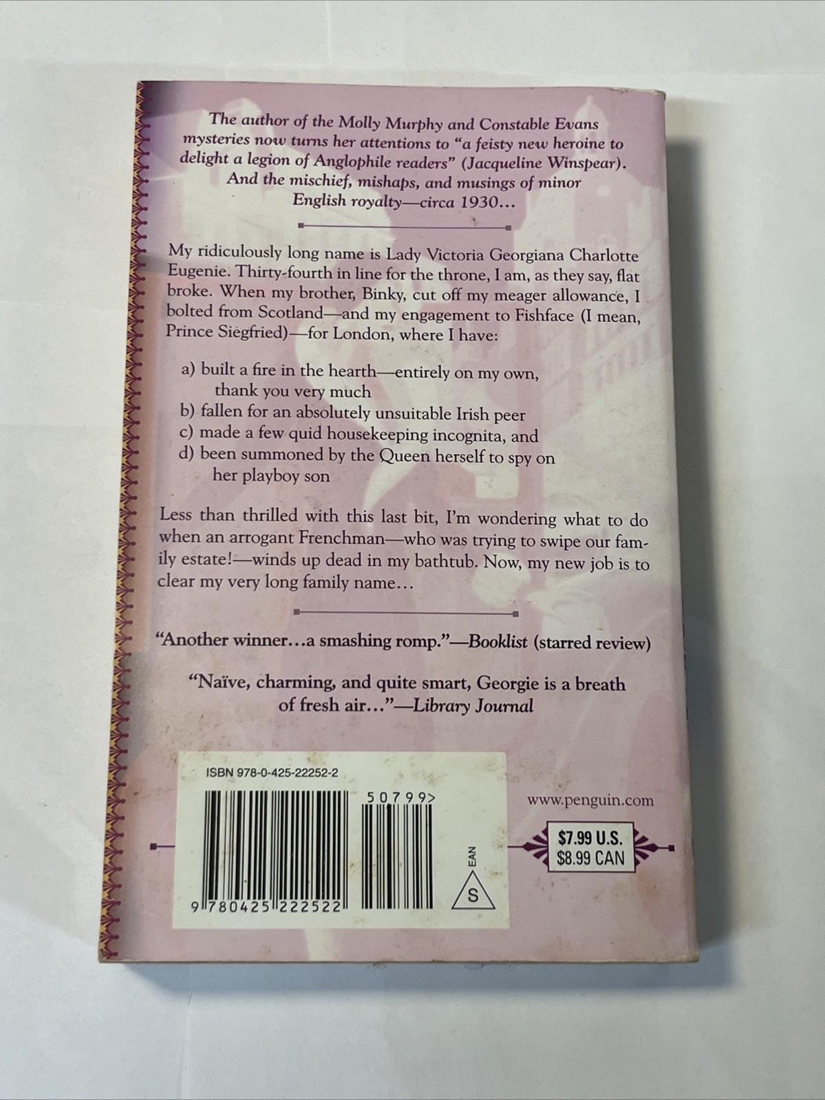 Her Royal Spyness (A Royal Spyness Mystery) – Bowen, Rhys – Very Good – See …
