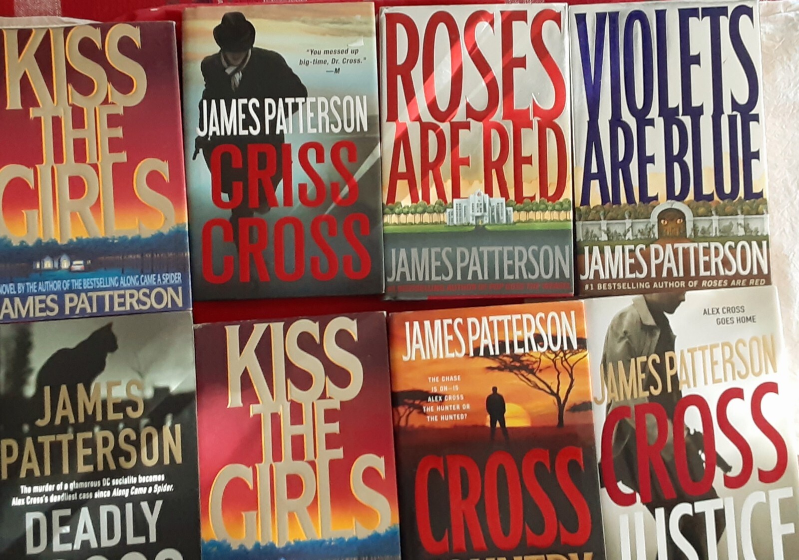 JAMES PATTERSON You Pick the Title Hardcover Books-Create Your Own Lot!