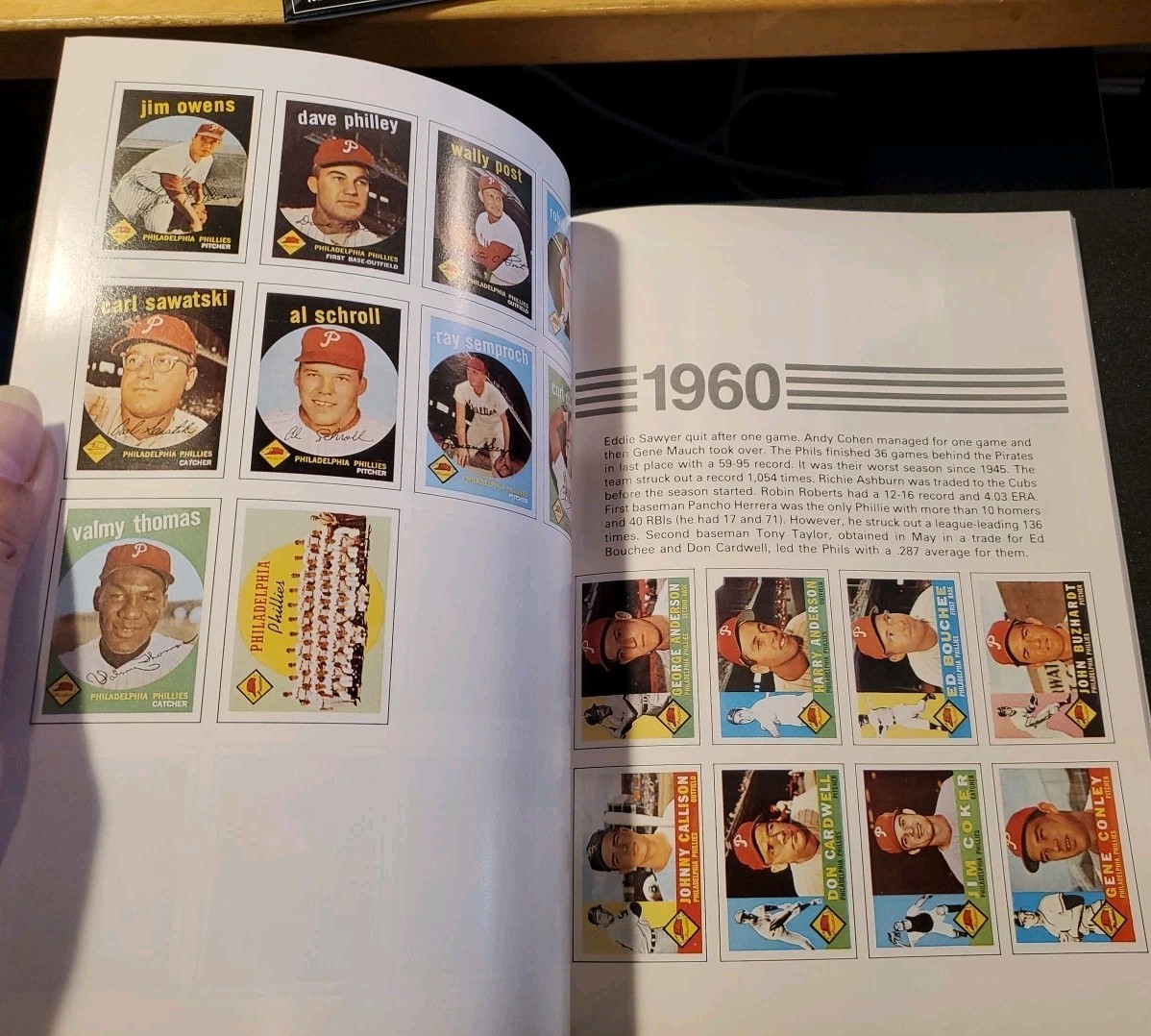 SURF LAUNDRY DETERGENT PHILADELPHIA PHILLIES TOPPS BASEBALL CARD COLLECTOR BOOK