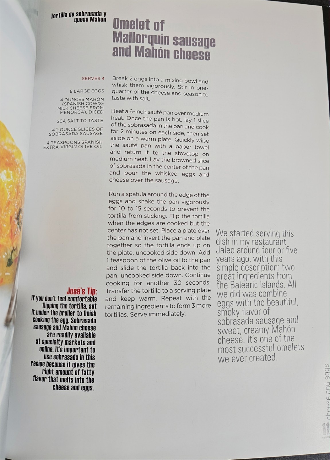 Jose Andres Cookbook Made in Spain : Spanish Dishes for the American Kitchen