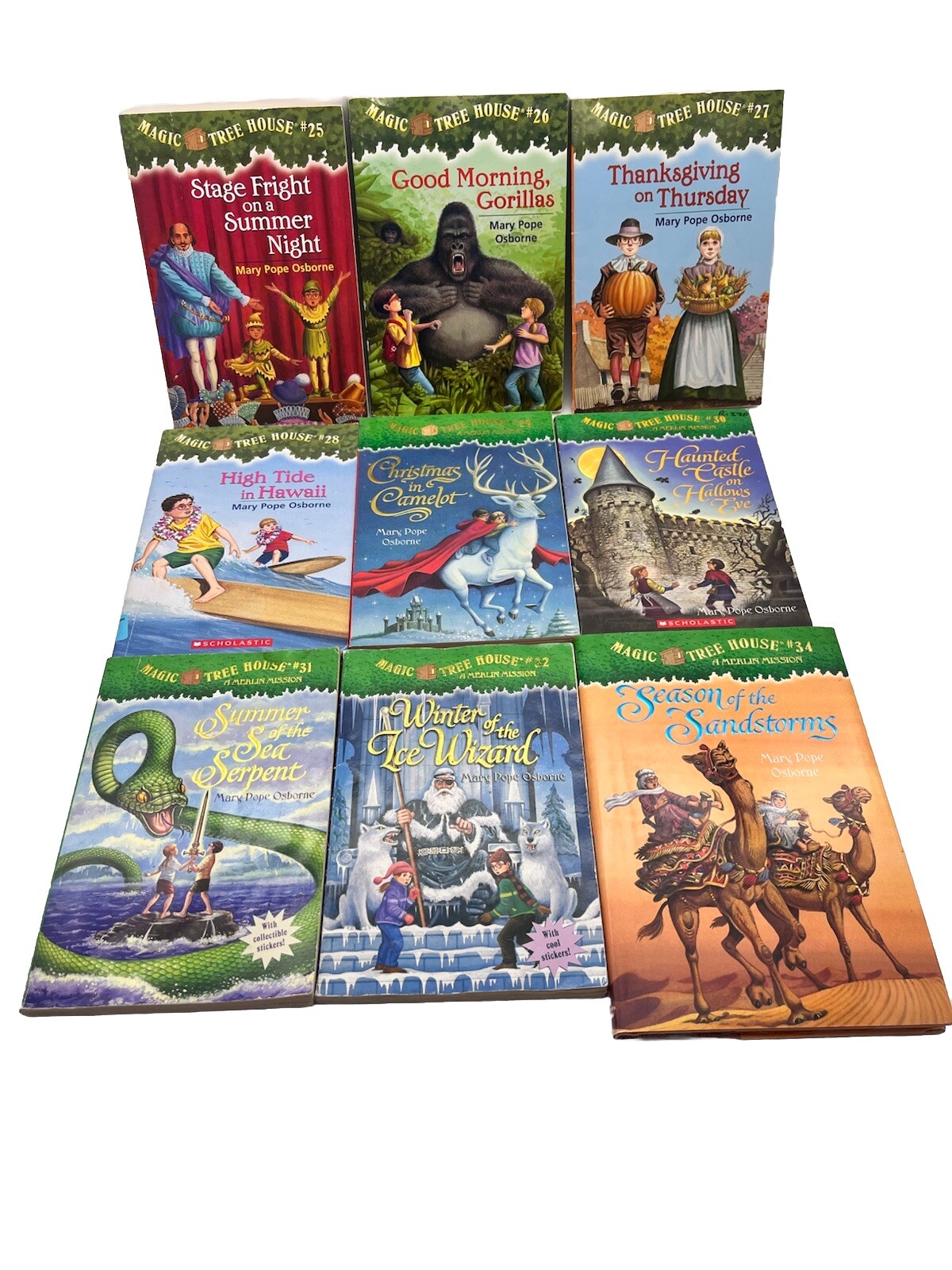 HUGE Lot of 57 The Magic Tree House Series Books Not Complete Set Most SC 1 HC