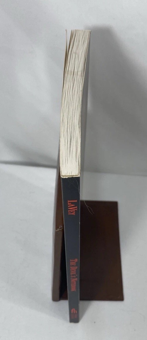 2 PB lot – The Satanic Rituals + The Devil’s Notebook – Anton Szandor LaVey