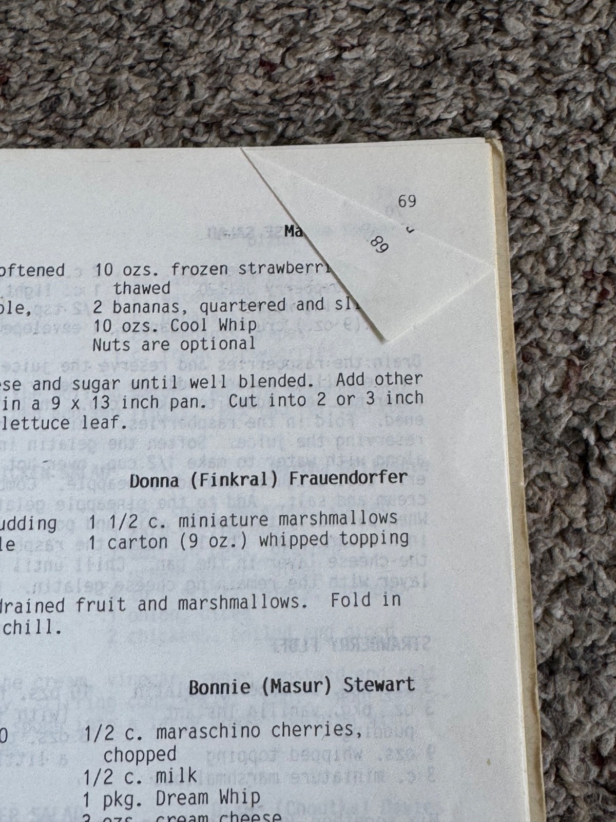St. Francis de Sales Schoolcraft Catholic Church Madison, NE Recipe Book 1987