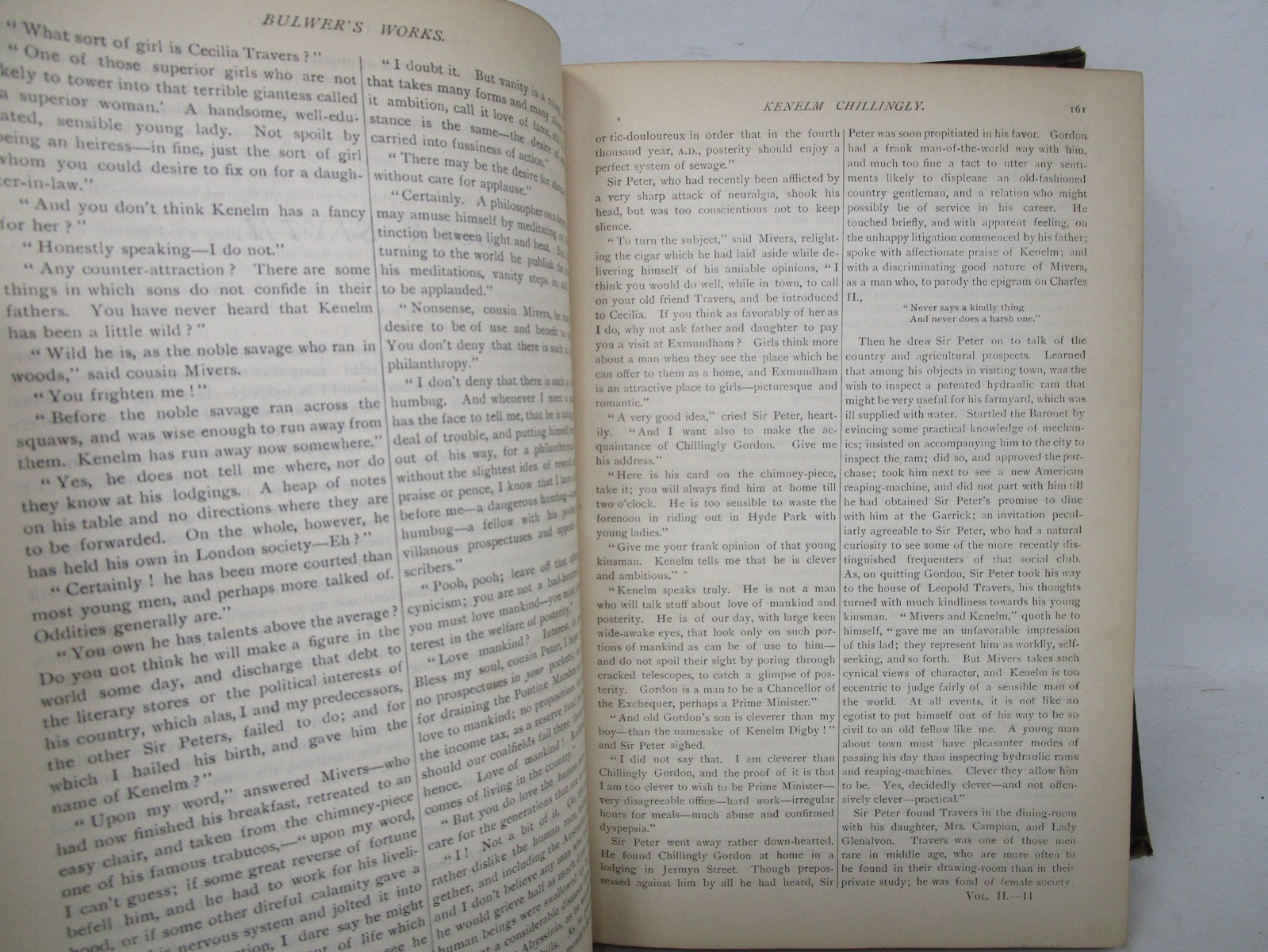 The Works of Edward Bulwer Lytton Volume II