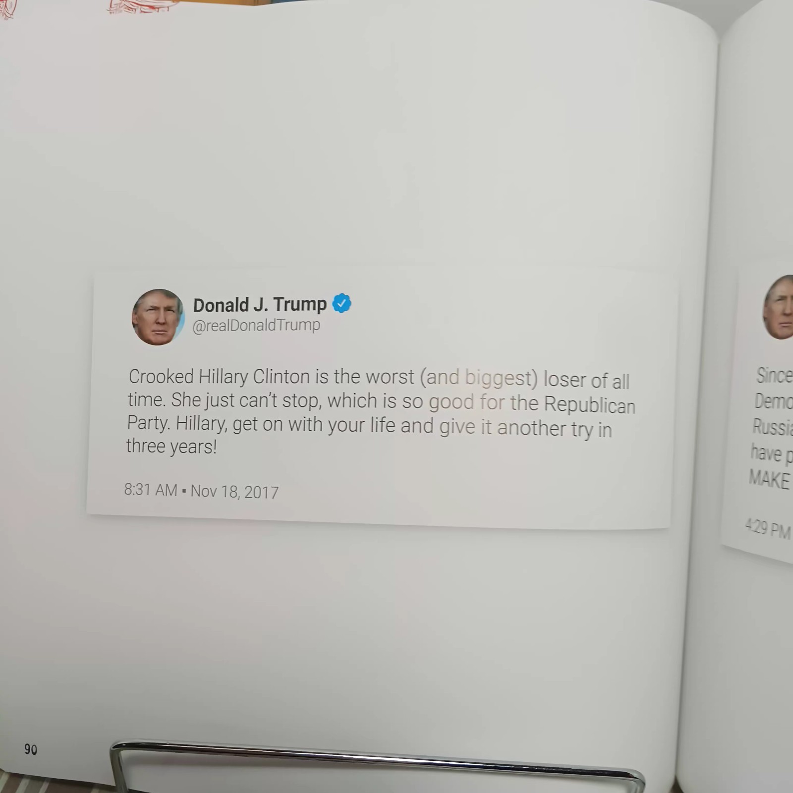 ​The Art of the Tweet Donald Trump Hardcover Book 2021 Ben Garrison Art