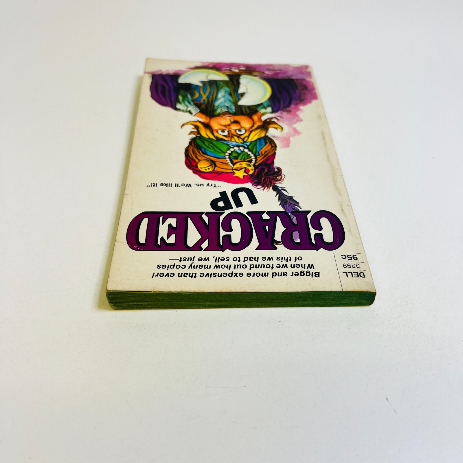 Cracked Magazine MAD Paperback Book CRACKED UP 1974 1st Print Vintage