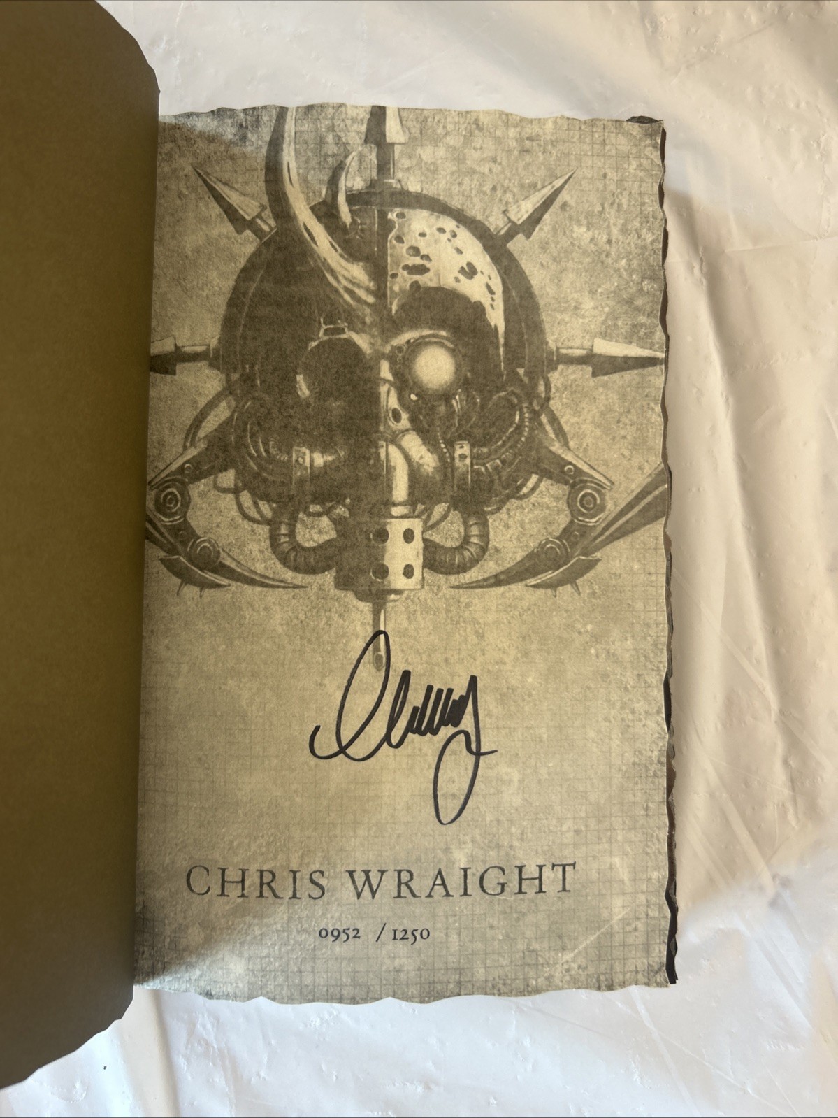 The Lords Of Silence Chris Wraight Special LimitedEdition Signed 952/1250 Nurgle