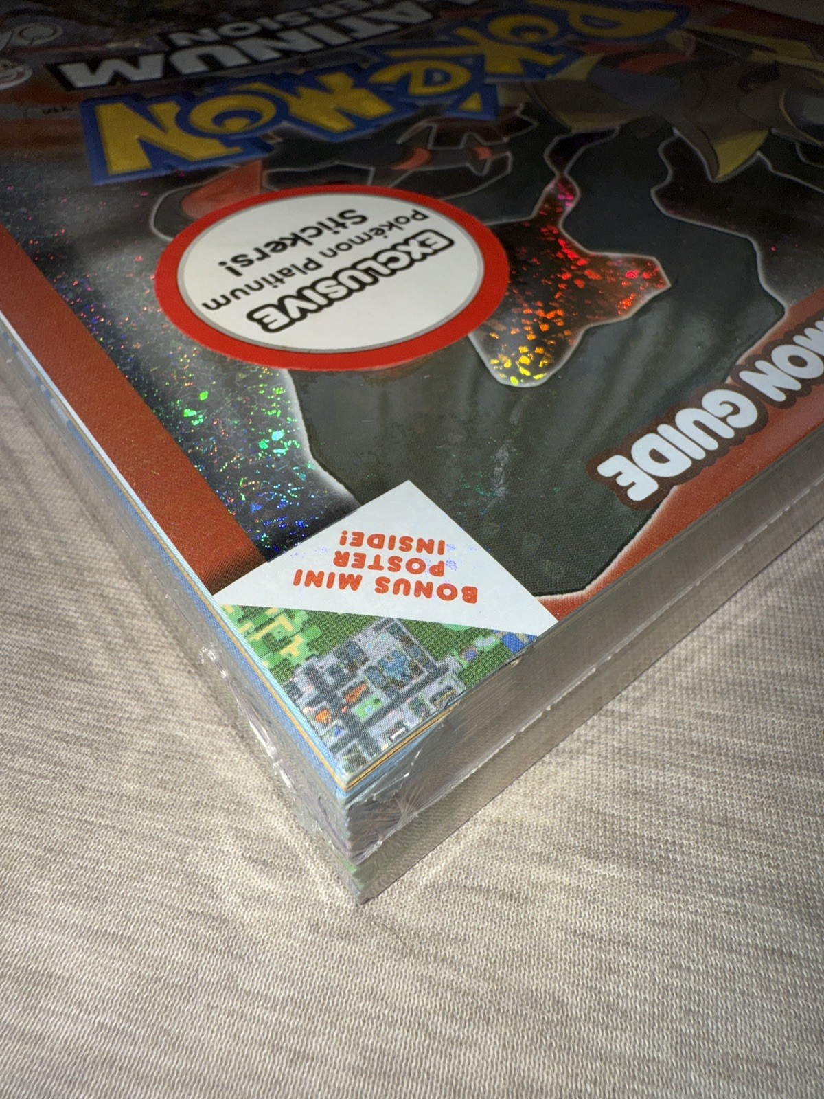 Sealed Brand New Pokemon Platinum Version: The Official Strategy Guide w/ Map