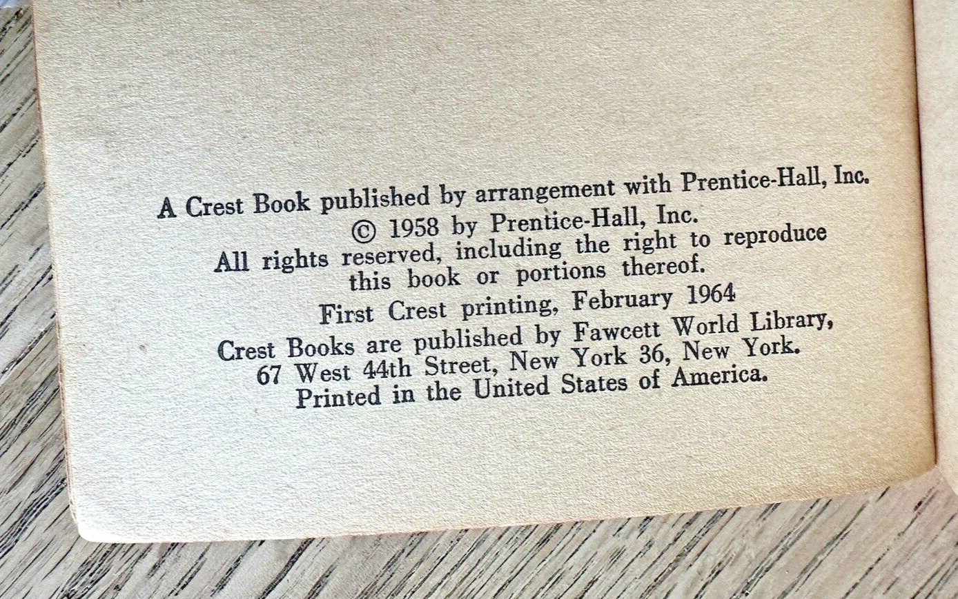 Vintage Paperback Norman Vincent Peale Minister to Millions By Arthur Gordon