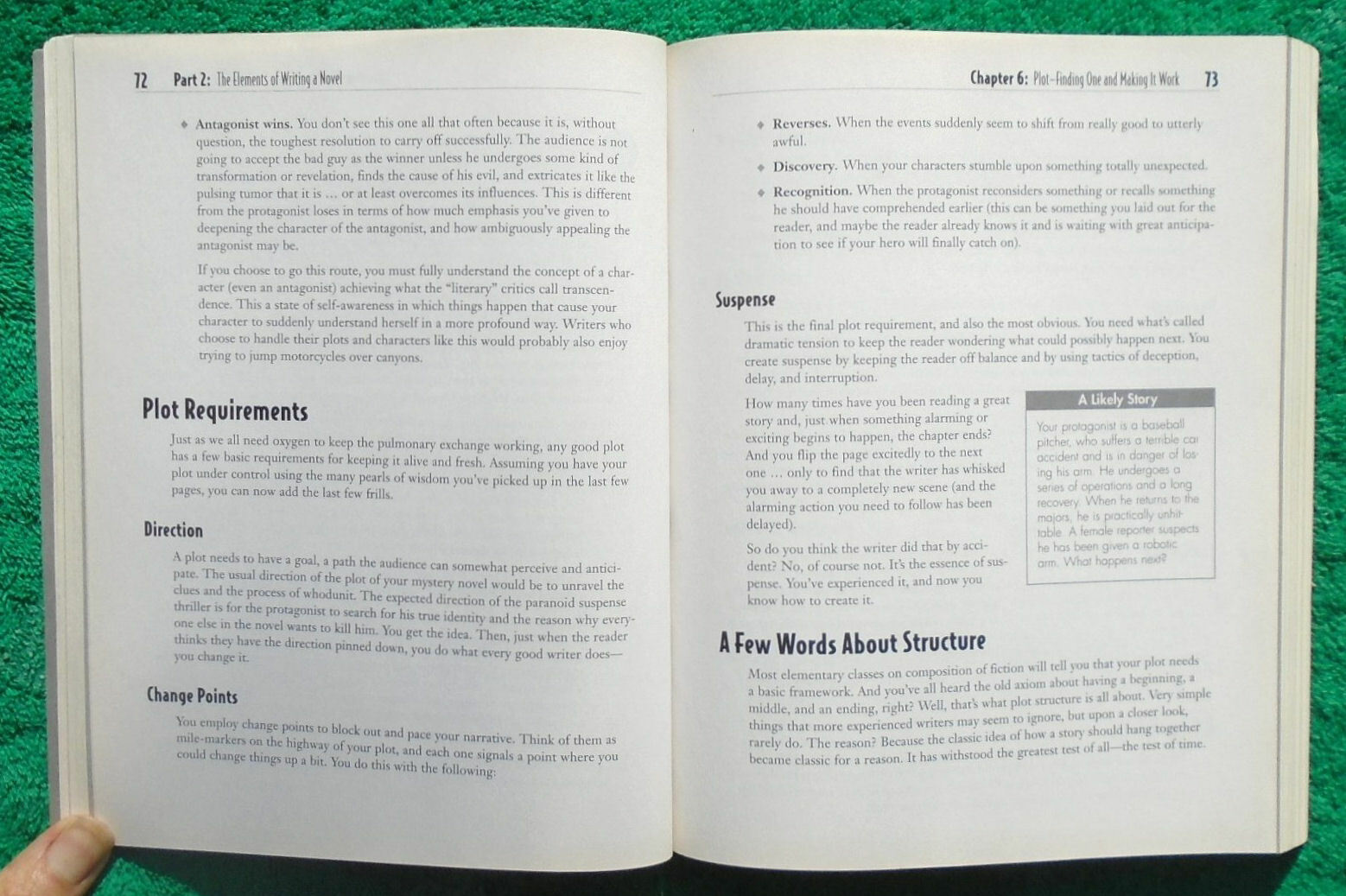 “Complete Idiot’s Guide To Writing A Novel” by Tom Montelcone 328 Pages