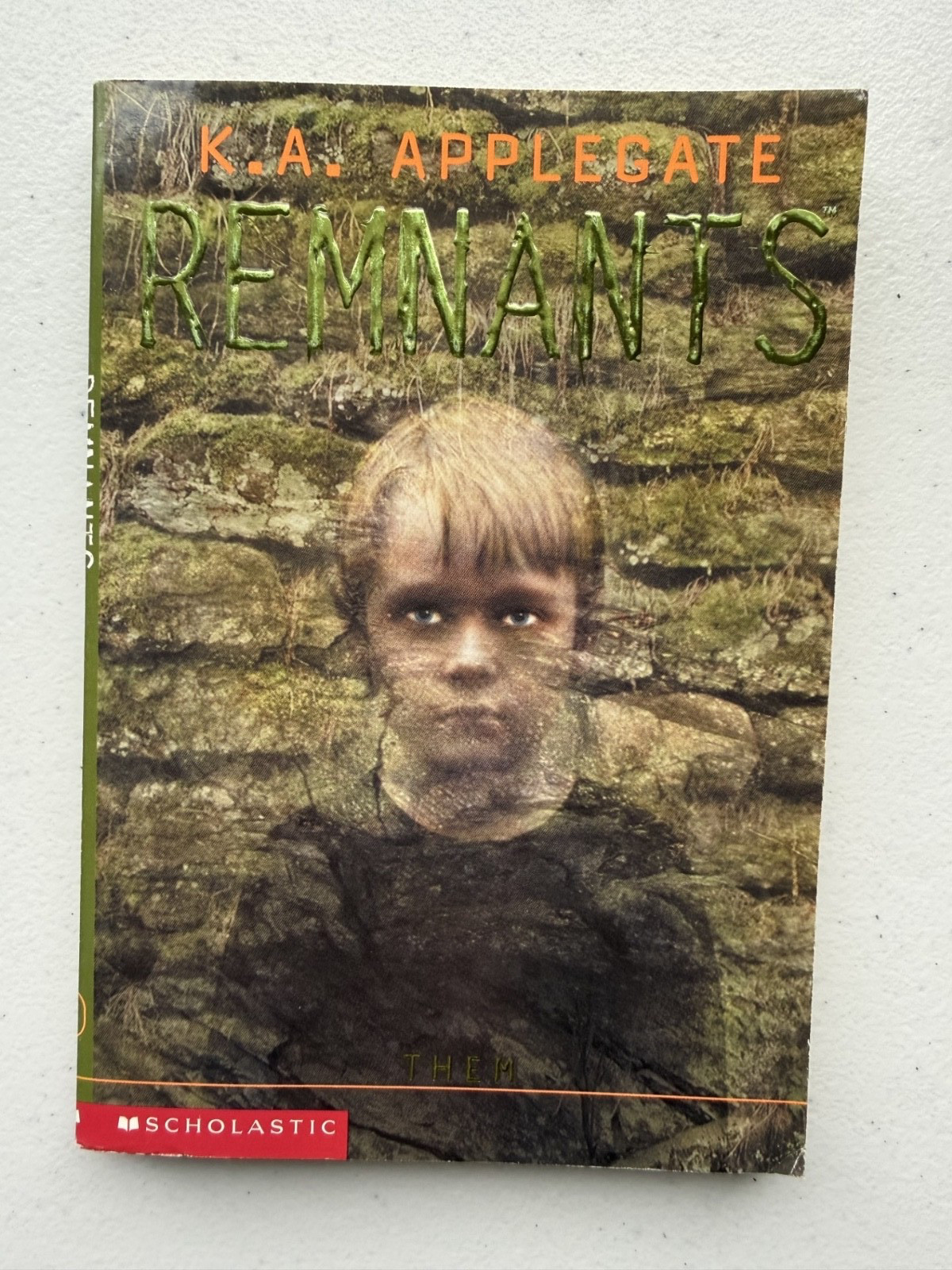 Lot of 6 Vtg KA Applegate REMNANTS ppbs #1-5 + 13 (Animorphs) 4 are 1st print