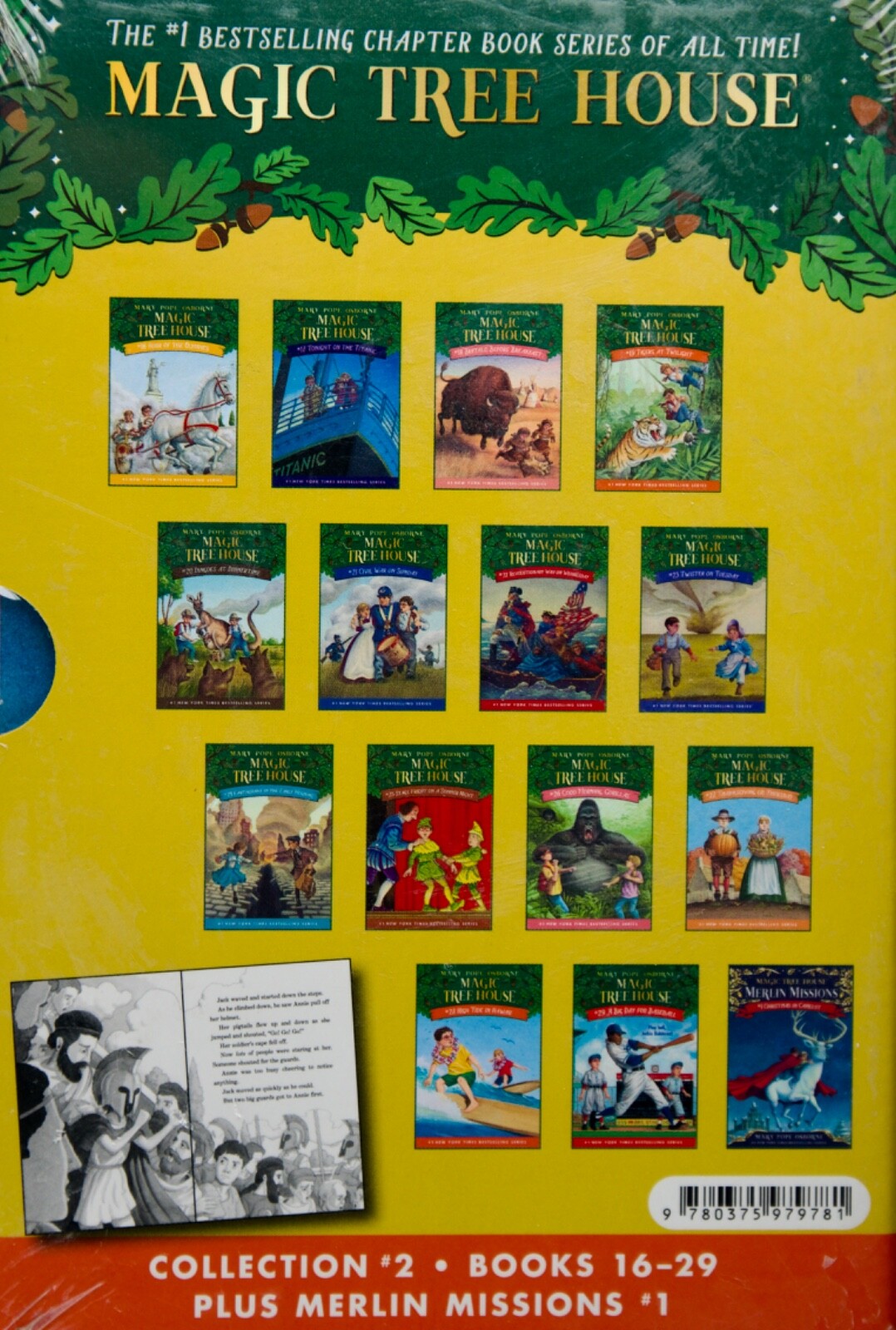 Magic Tree House Library Collection Box Set: Books 1 – 15 (Paperback)