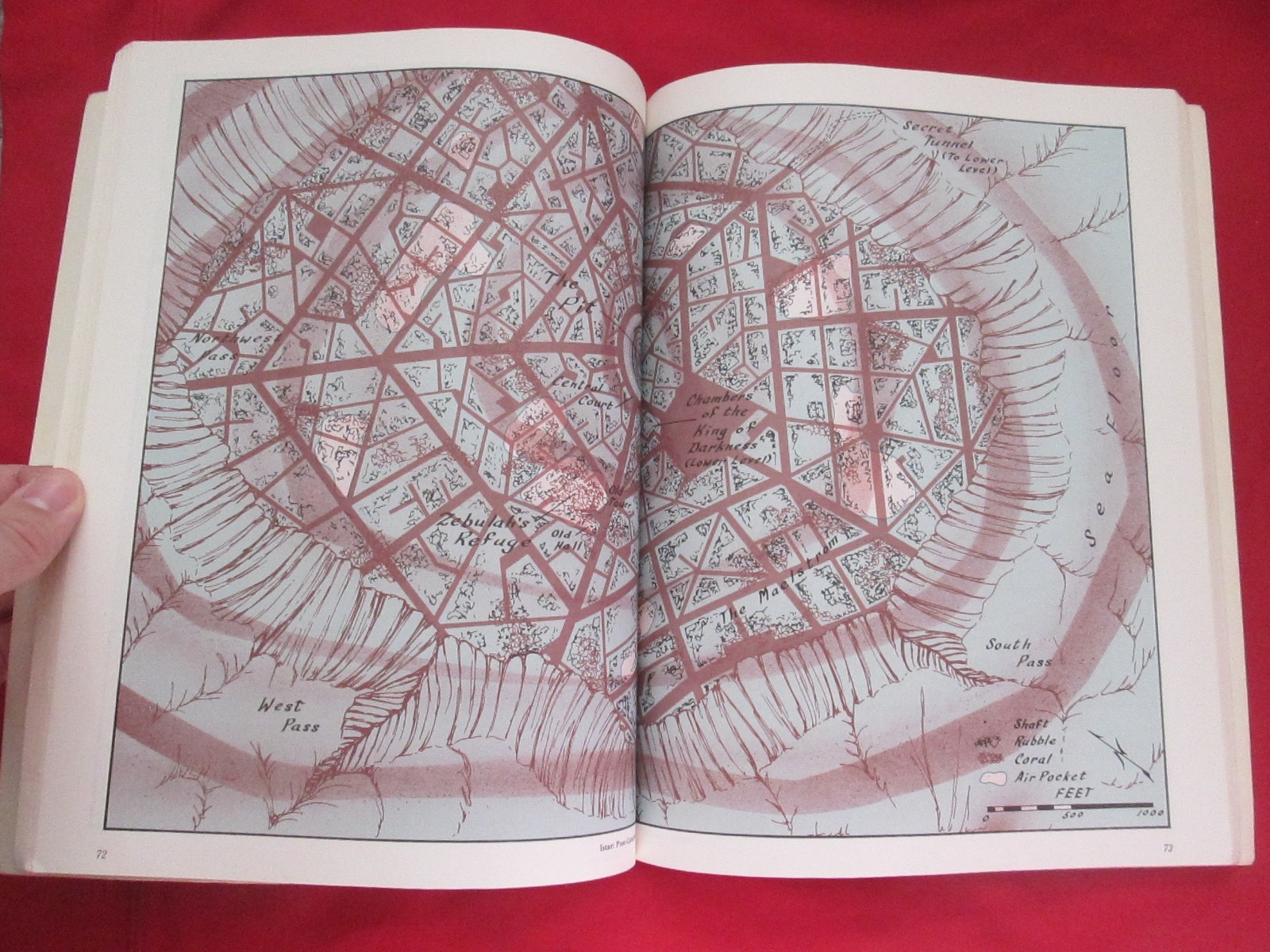 Dungeons & Dragons The Atlas Of The DragonLance World TSR 8448 1987