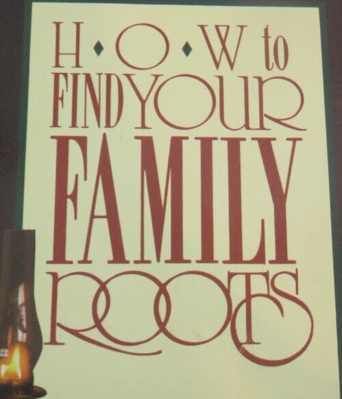 How to Find your Family Roots by William Latham Book – 1988