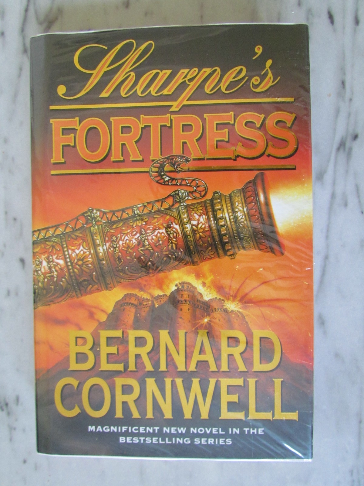 Signed – Sharpe’s Fortress – Bernard Cornwell – First UK 1st print
