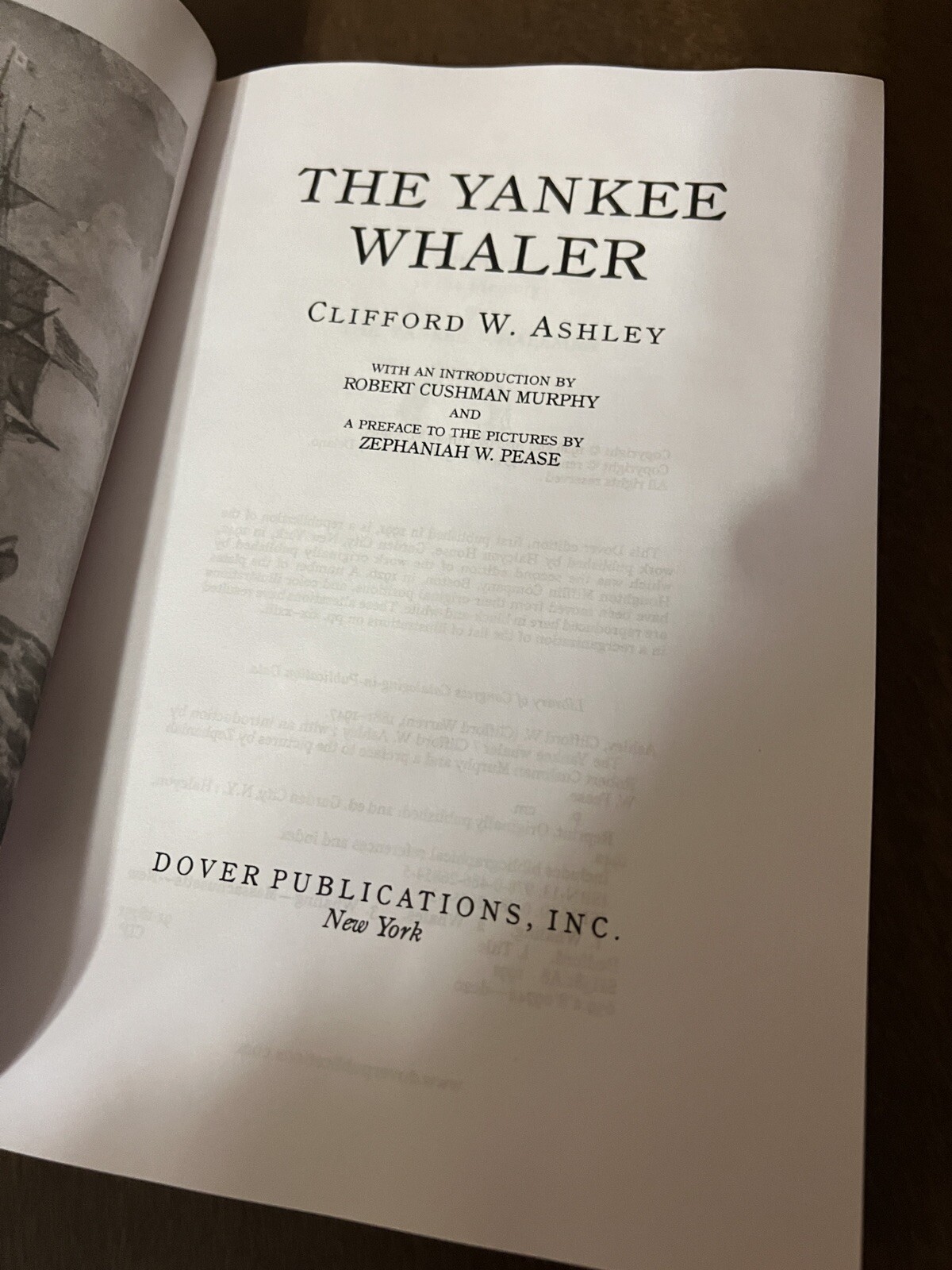 The Yankee Whaler Dover Maritime Paperback By Clifford Ashley