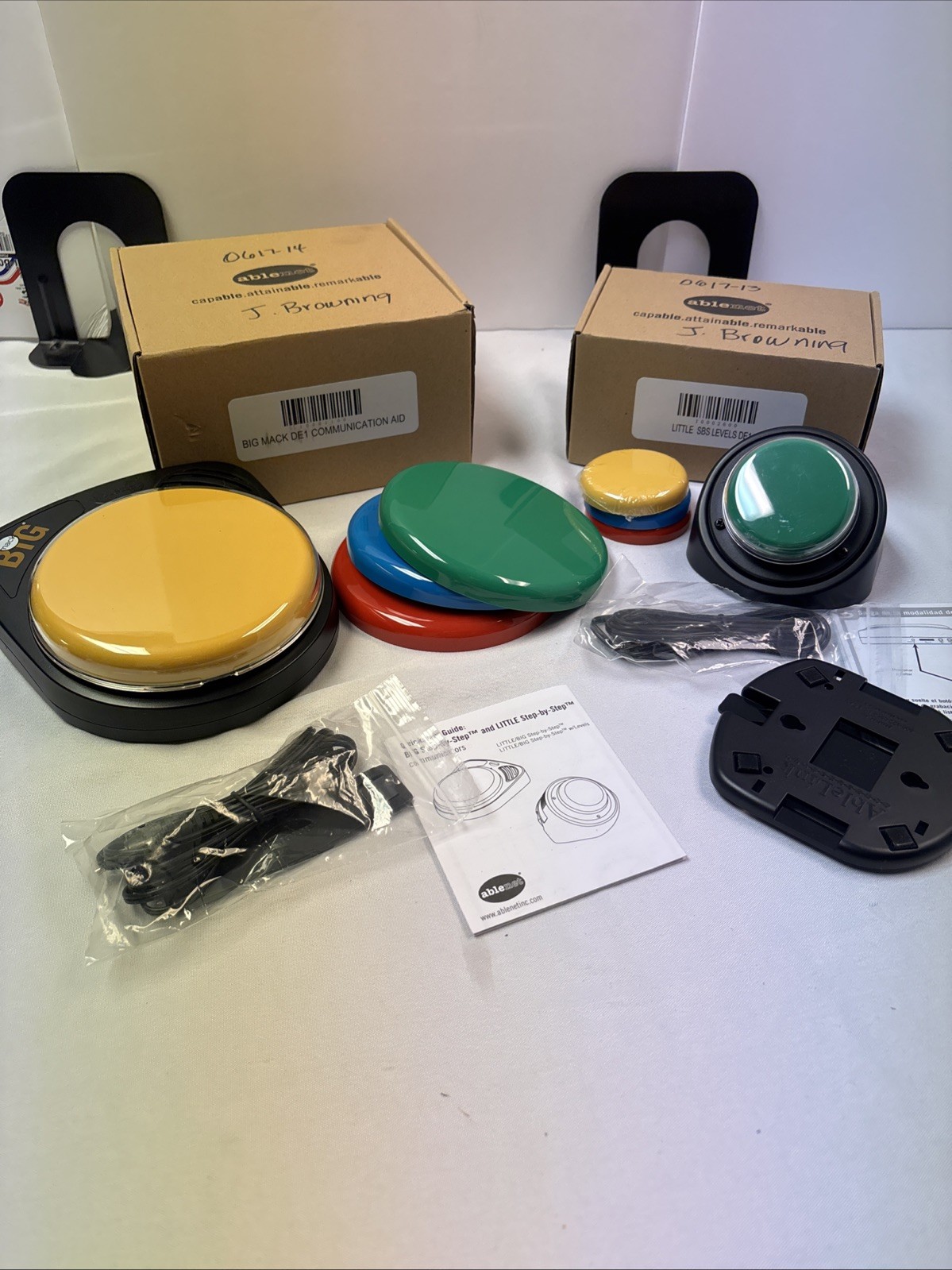 Ablenet Step By Step Communicators Big And Little Brand New Great Value