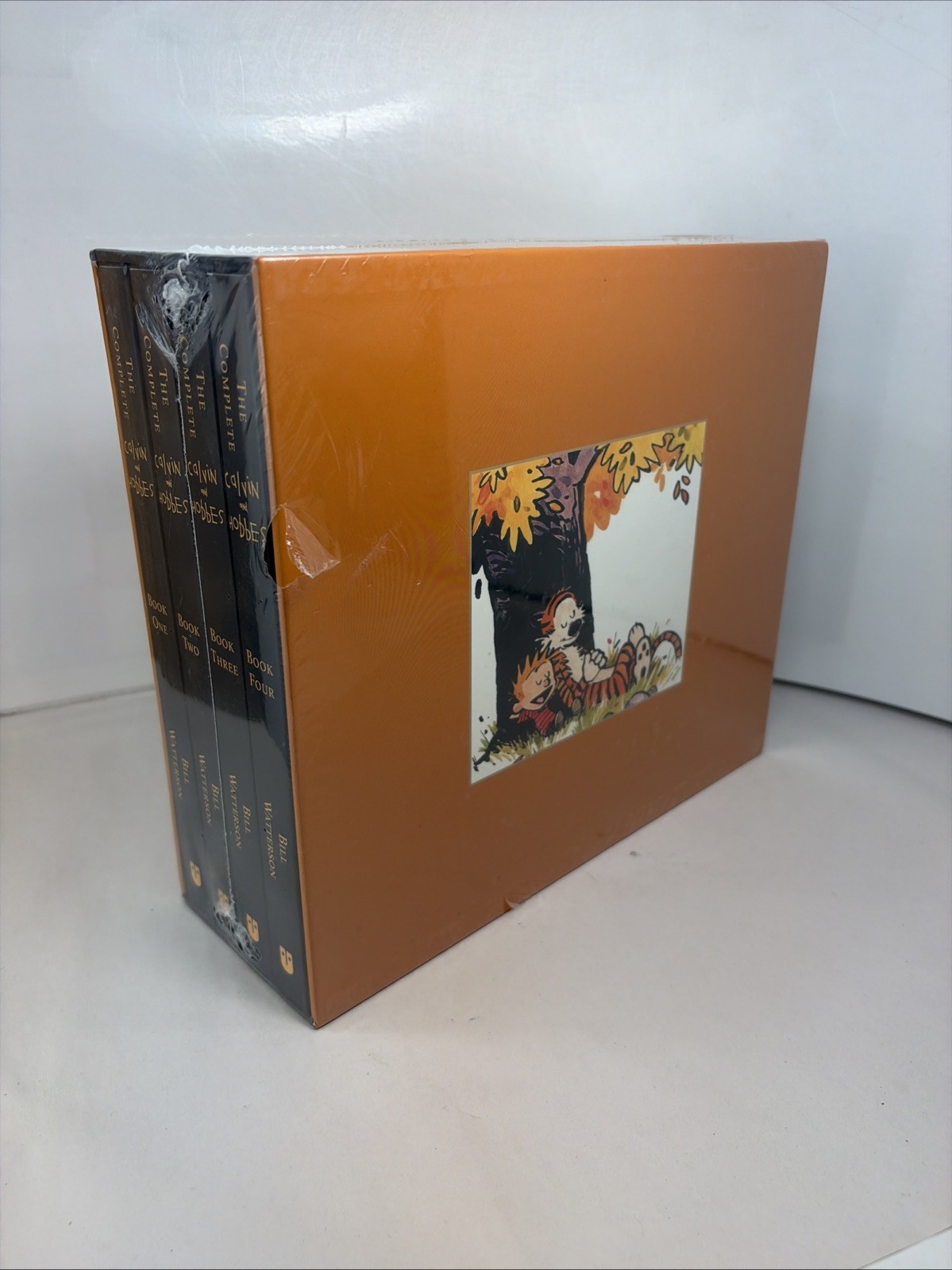 The Complete Calvin and Hobbes • 4 Book Box Set -Paperback NEW SEALED MSRP $160