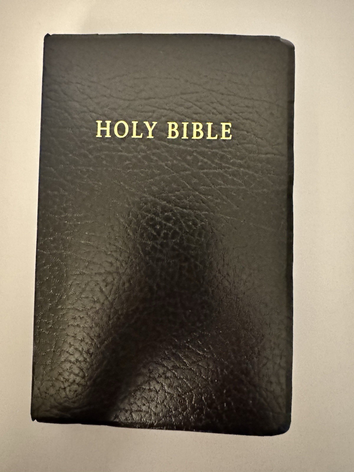 Holy Bible NLT Red Letter Edition Black LeatherLike Flexible Cover Tyndale