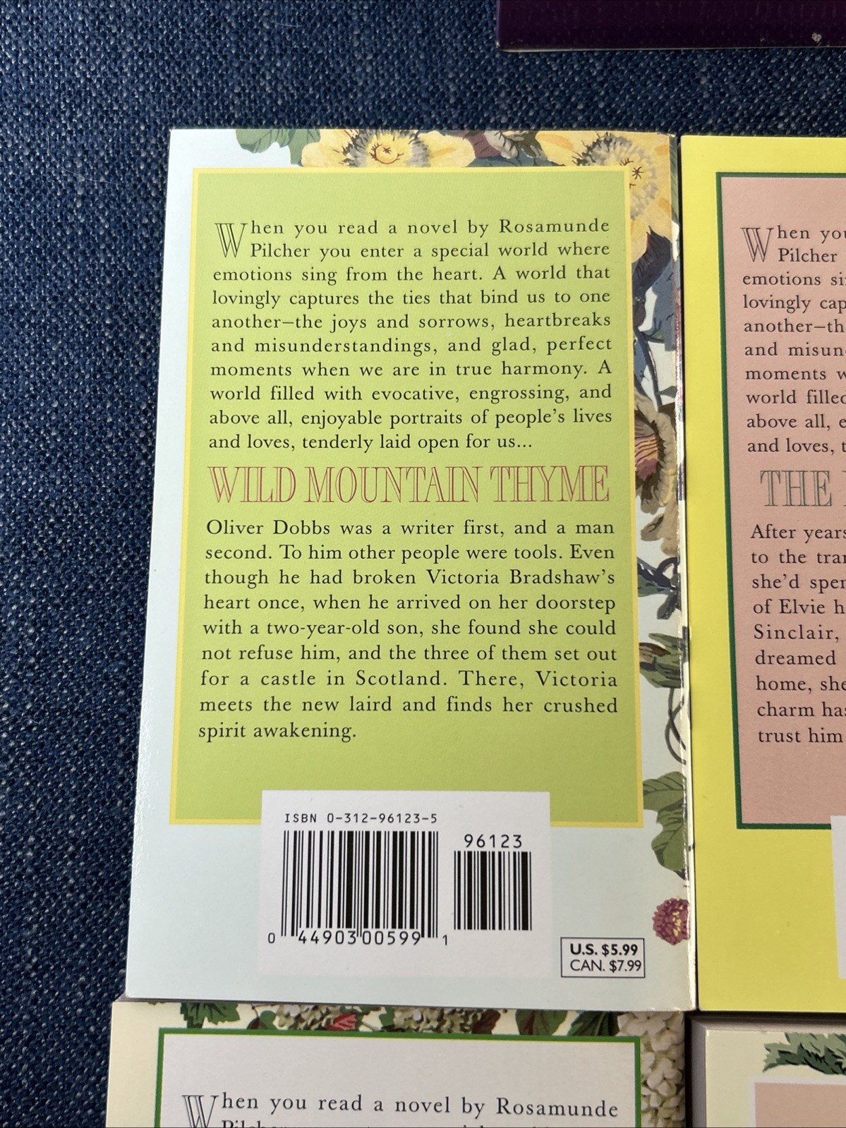 Rosamunde Pilcher: A Potpourri Boxed Set of 4 Paperback Books – Excellent