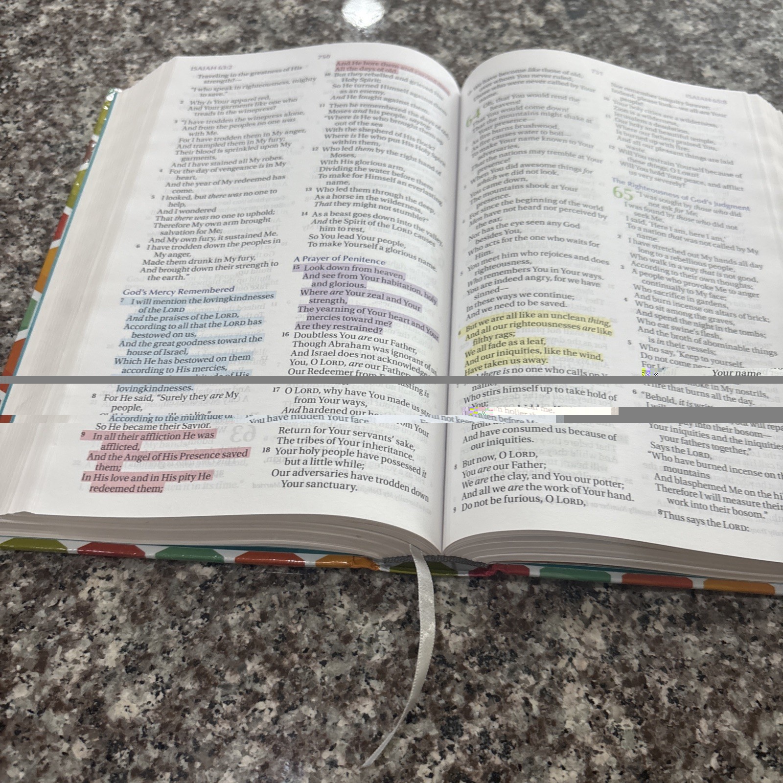 Color Code Bible by Thomas Nelson Publishing Staff (2016, Hardcover) NKJV