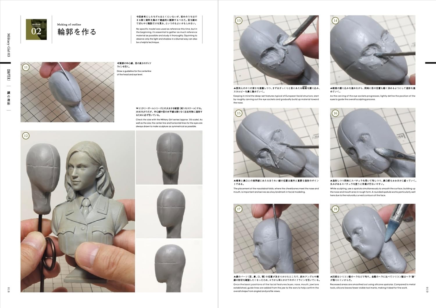 Tanabe Shin’s Figure Modeling Guide Handmade Japanese Book
