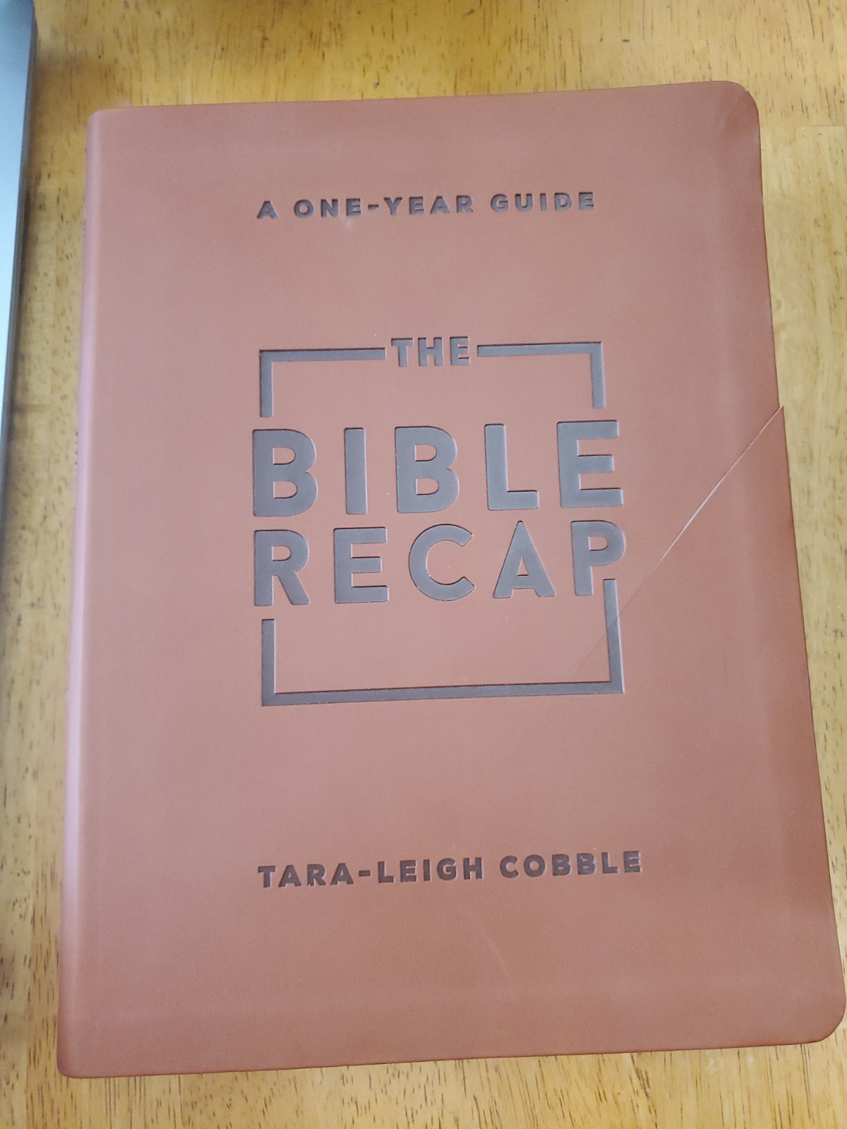 New The Bible Recap Deluxe Edition Tara-Leigh Cobble W/Damage