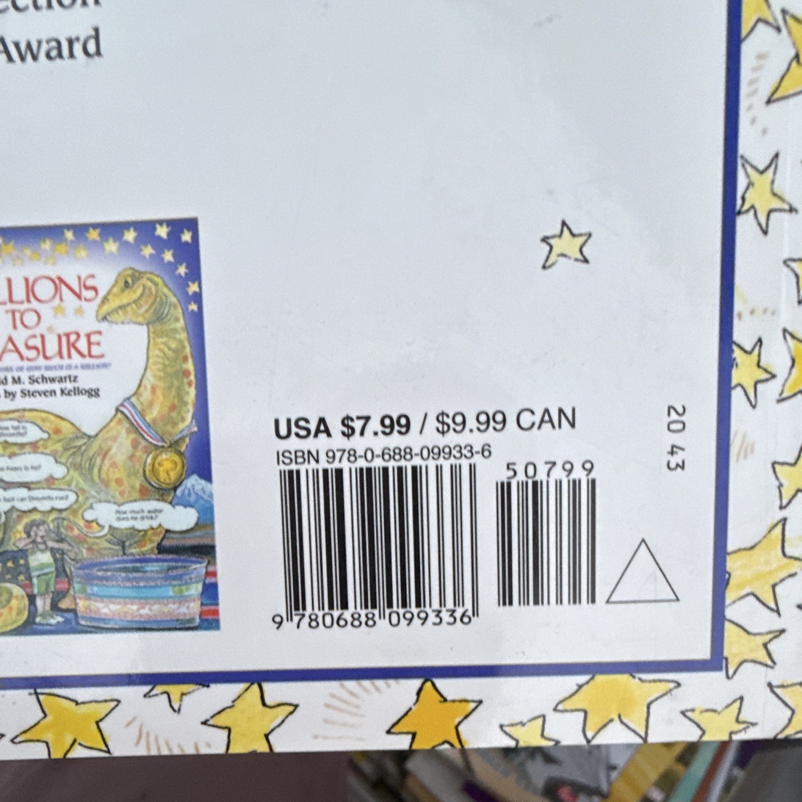 How Much Is a Million? David M. Schwartz PB 20th Anniv Illustrated Kellogg