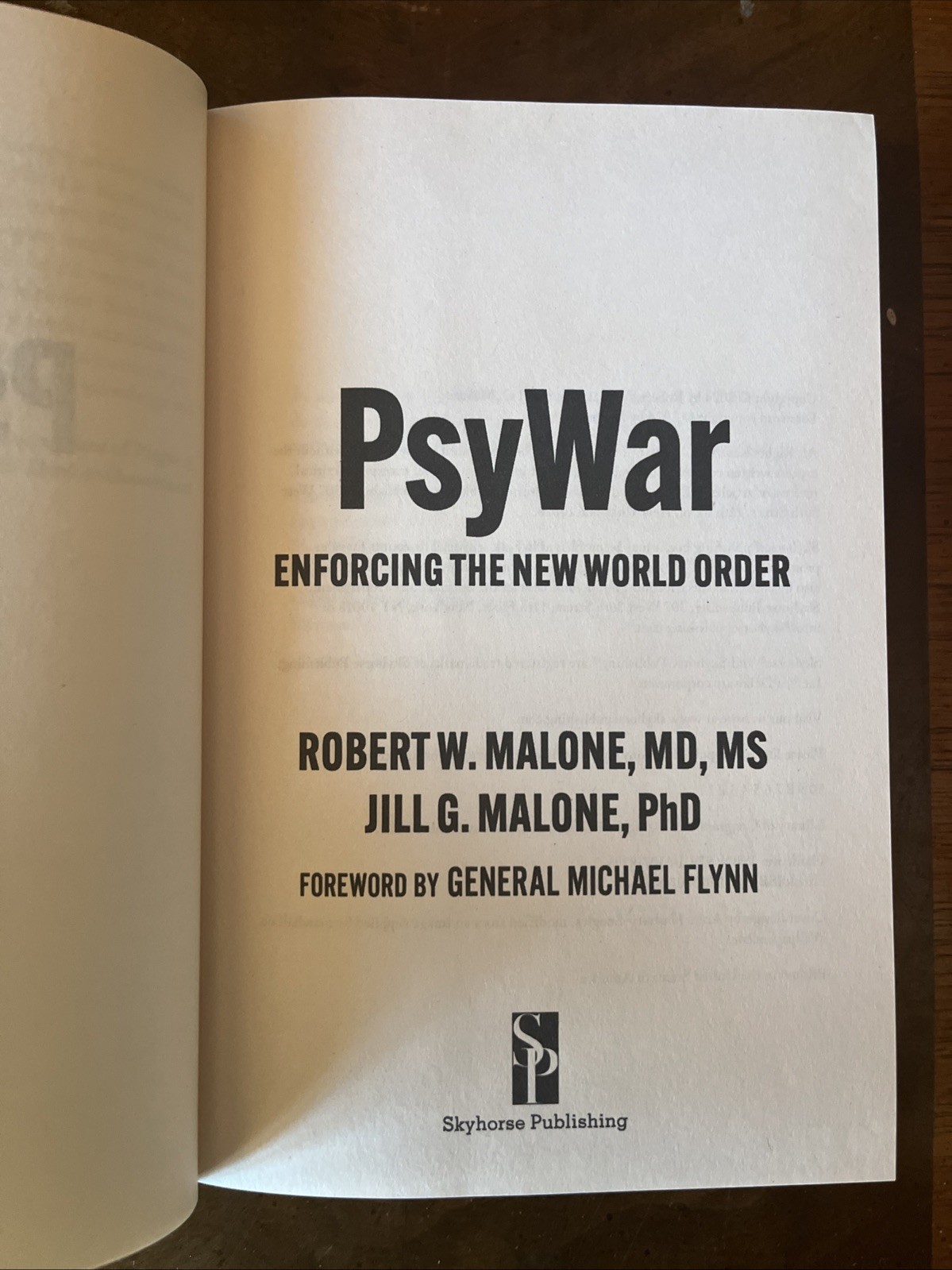 PsyWar by Robert W. Malone & Jill G. Malone (2024, Hardcover, First Ed/1st Pt)