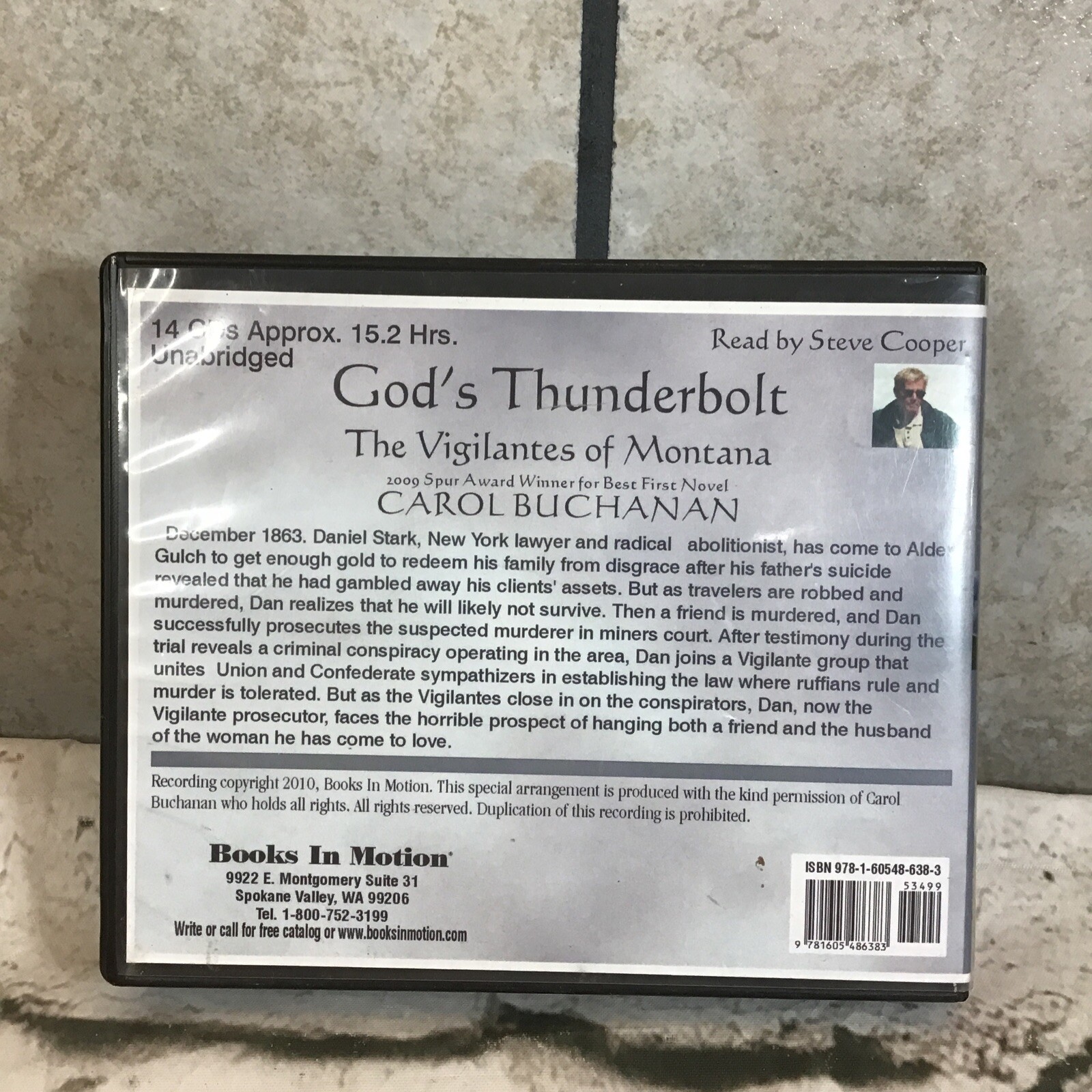 God’s Thunderbolt: The Vigilantes of Montana by Carol Buchanan Audio Book 14 Cds