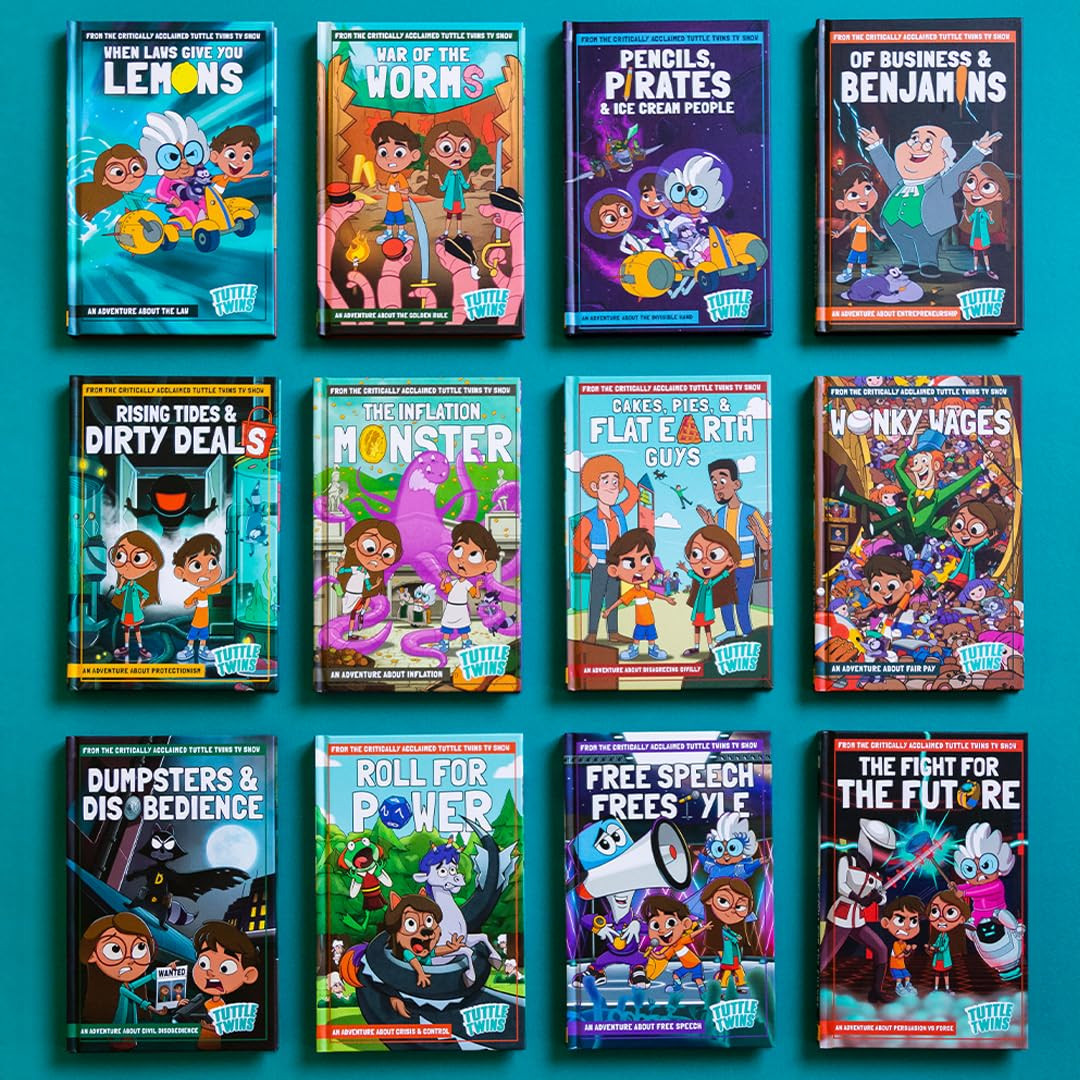 Tuttle Twins Season 1 Hardcover Graphic Novel Box Set