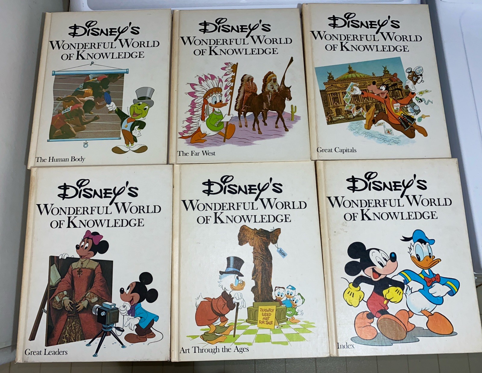 70s Walt Disney Wonderful World Of Knowledge Childrens Book Encyclopedia #3-20
