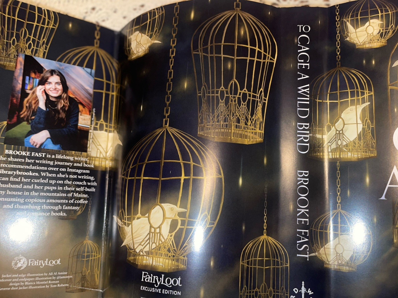 To Cage A Wild Bird Fairyloot November Romantasy Edition Signed