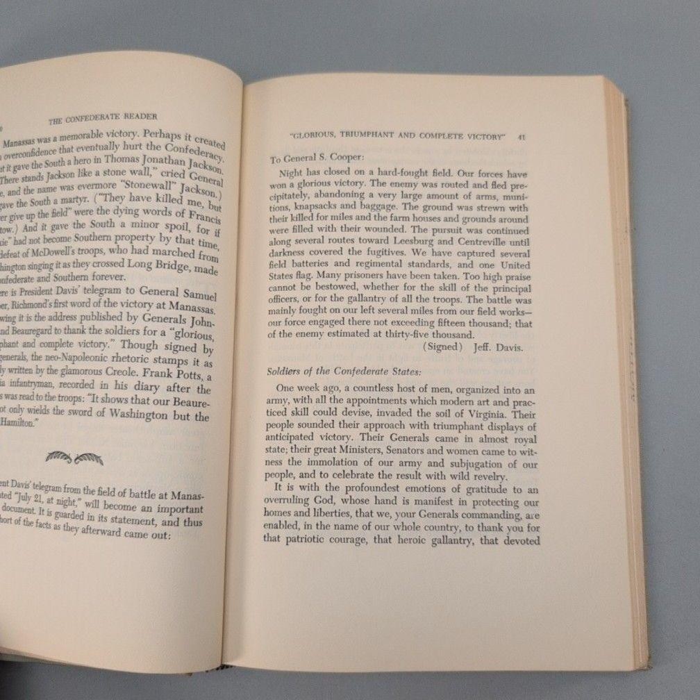 Vintage The Reader Richard B Harwell HC 1957 USA Ex-Lib Civil War