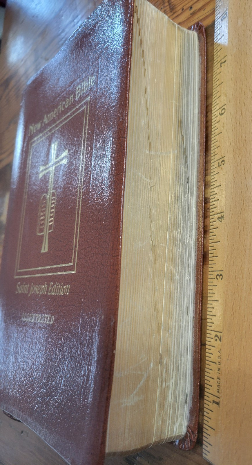 New American Bible NAB St Joseph Medium Size Edition 1992 Catholic Book Publish