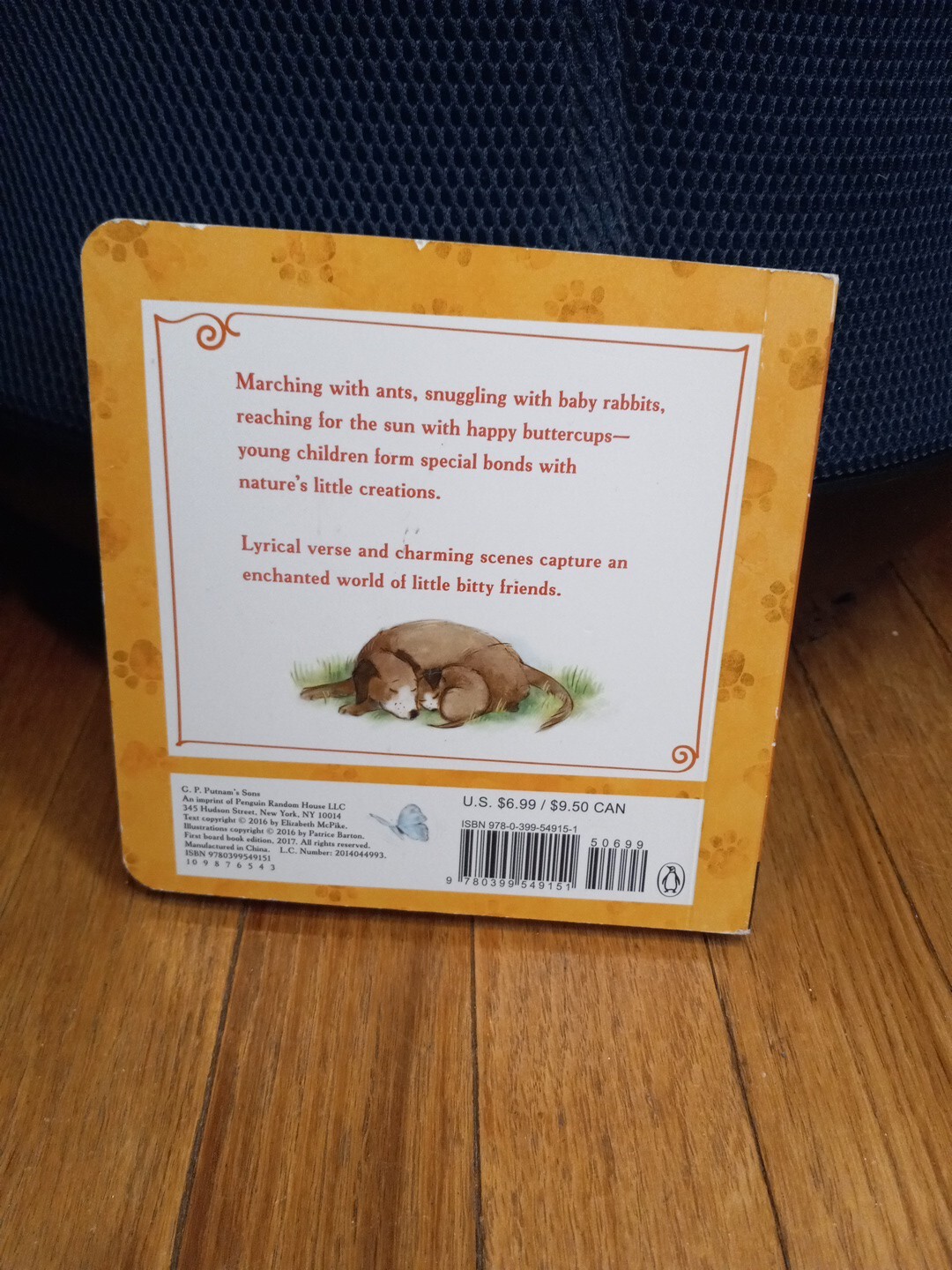 Little Bitty Friends (Animals) Children’s Board Book for Kids