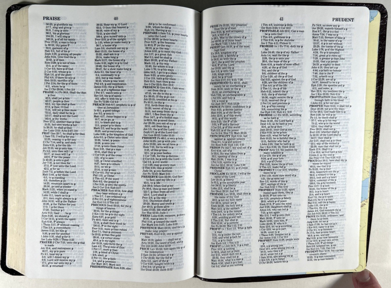 KJV Ultraslim Bible Burgundy Bonded Leather Belgium Print 2015BGM Clean VG+