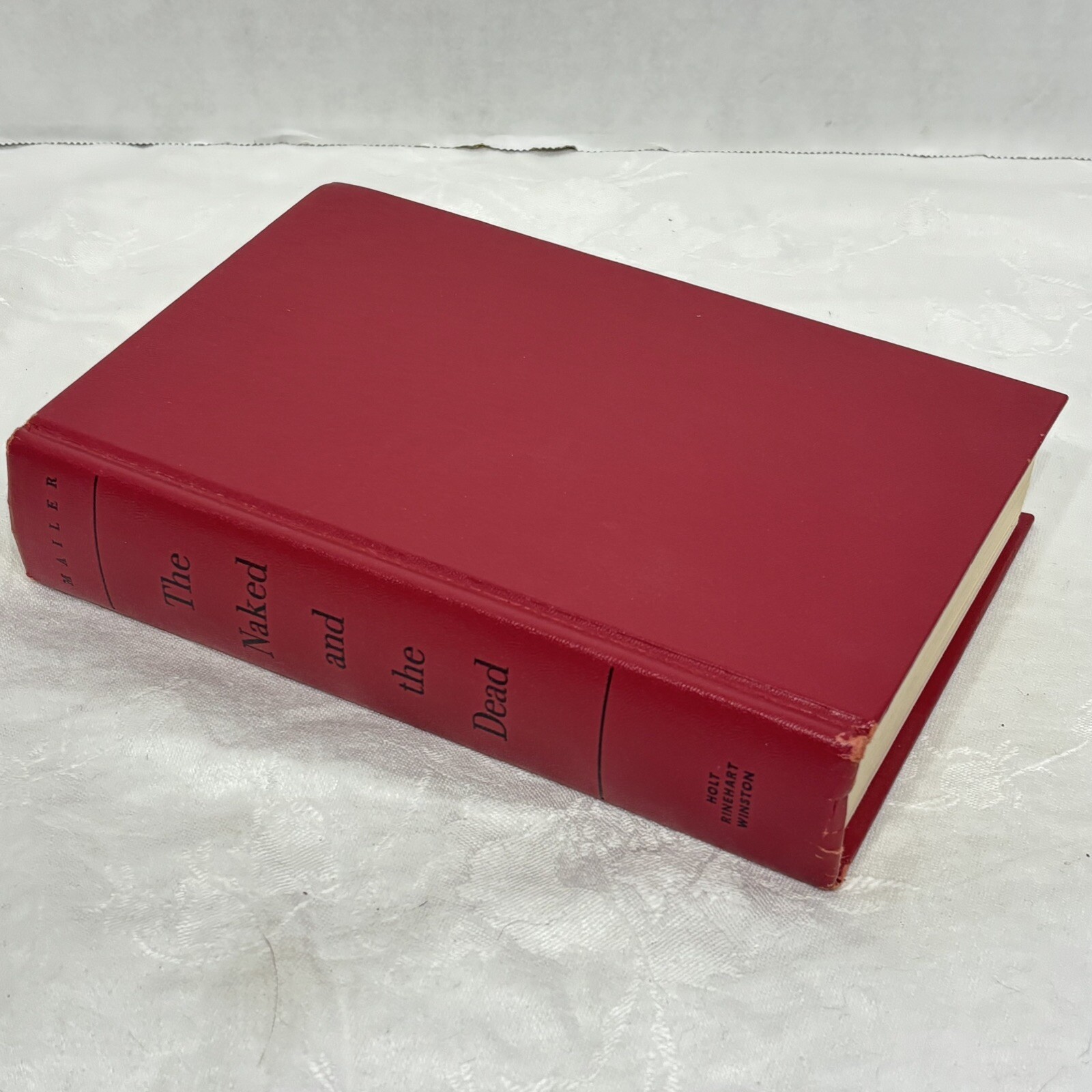 The Naked & the Dead by Norman Mailer 1948 Book Club Ed Hardcover Dust Jacket