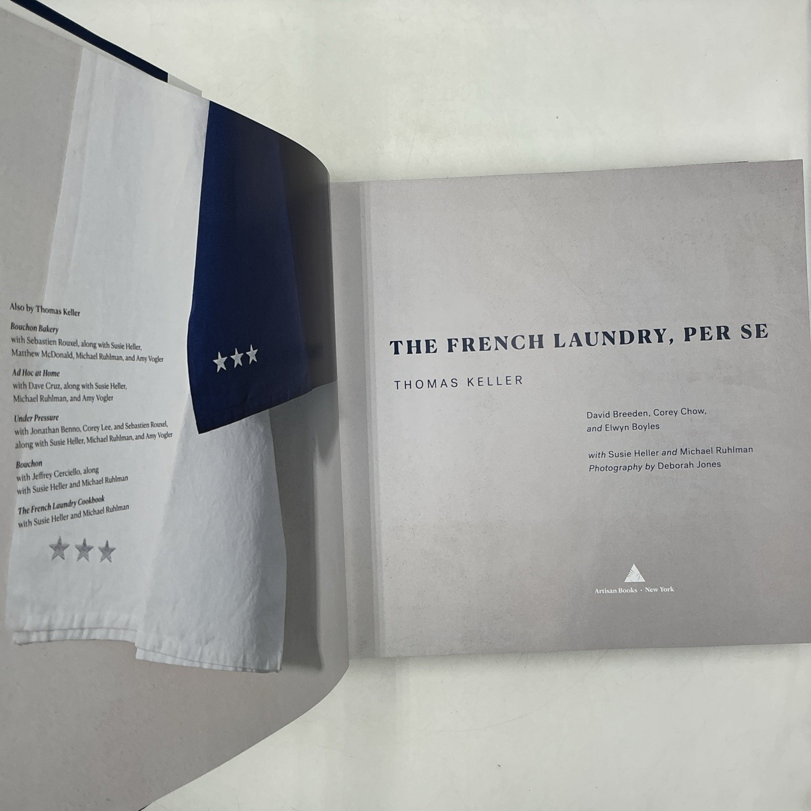 The French Laundry/Per Se Cookbook: The Art of Finesse – Hardcover – Very Good